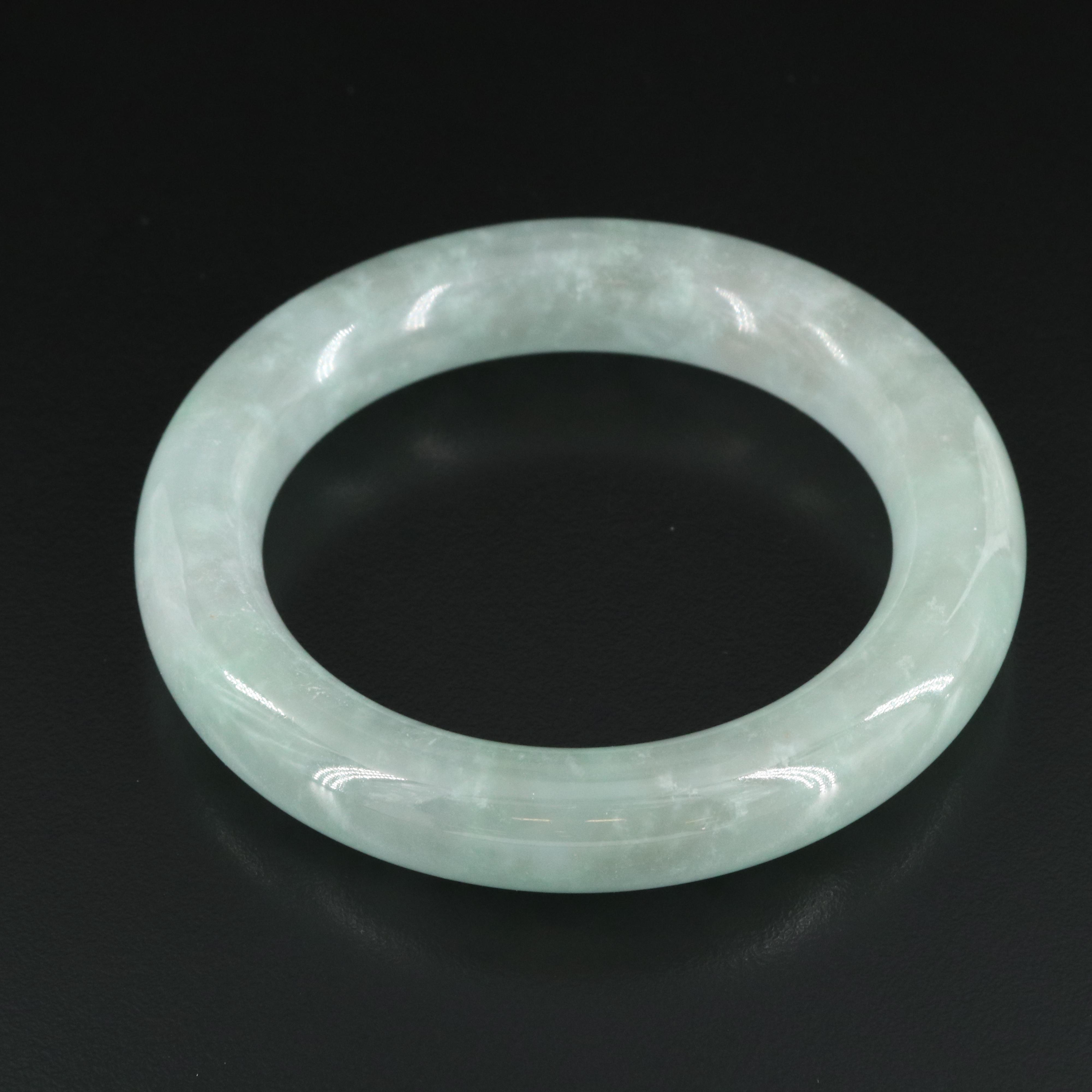 Jadeite Hololith Bangle