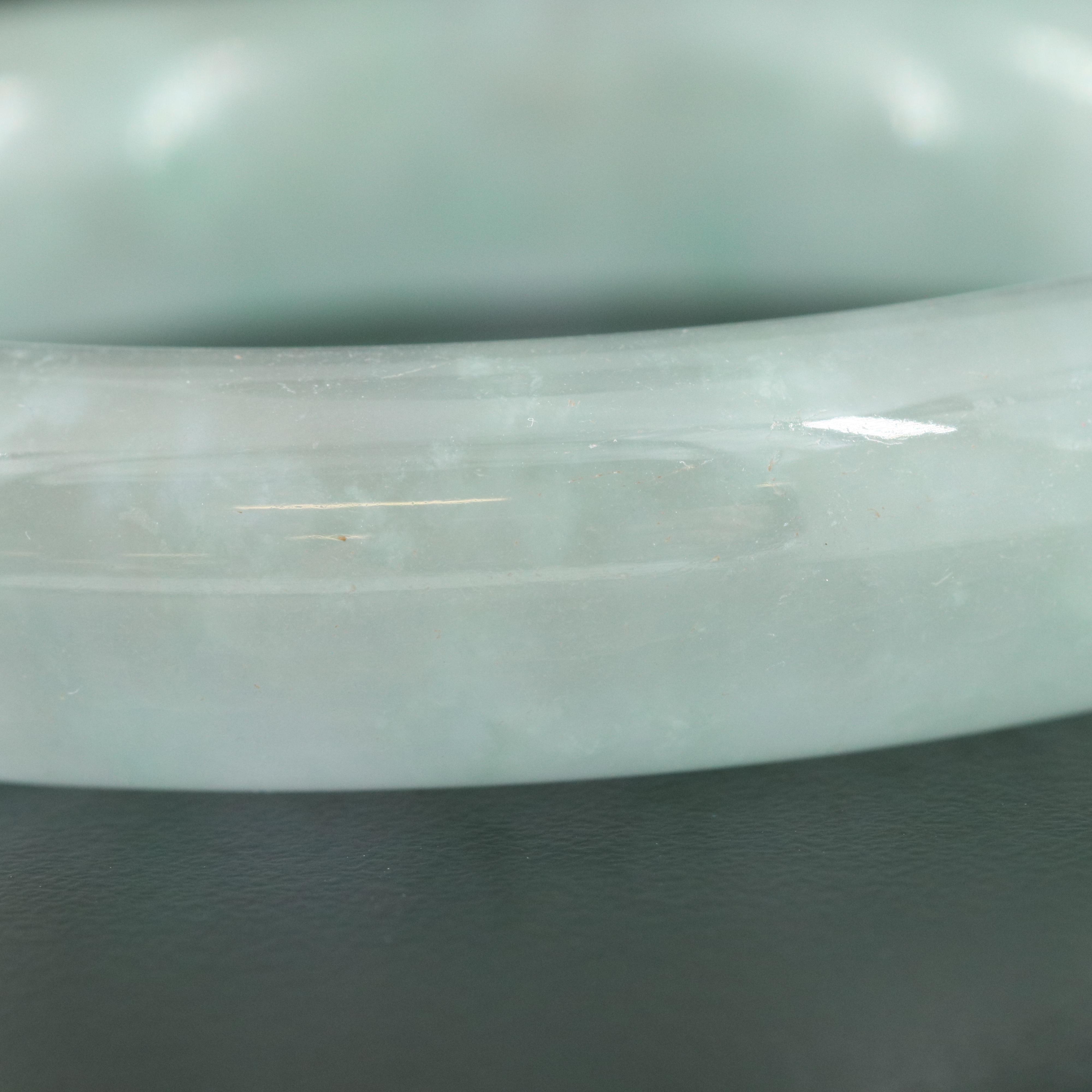 Jadeite Hololith Bangle