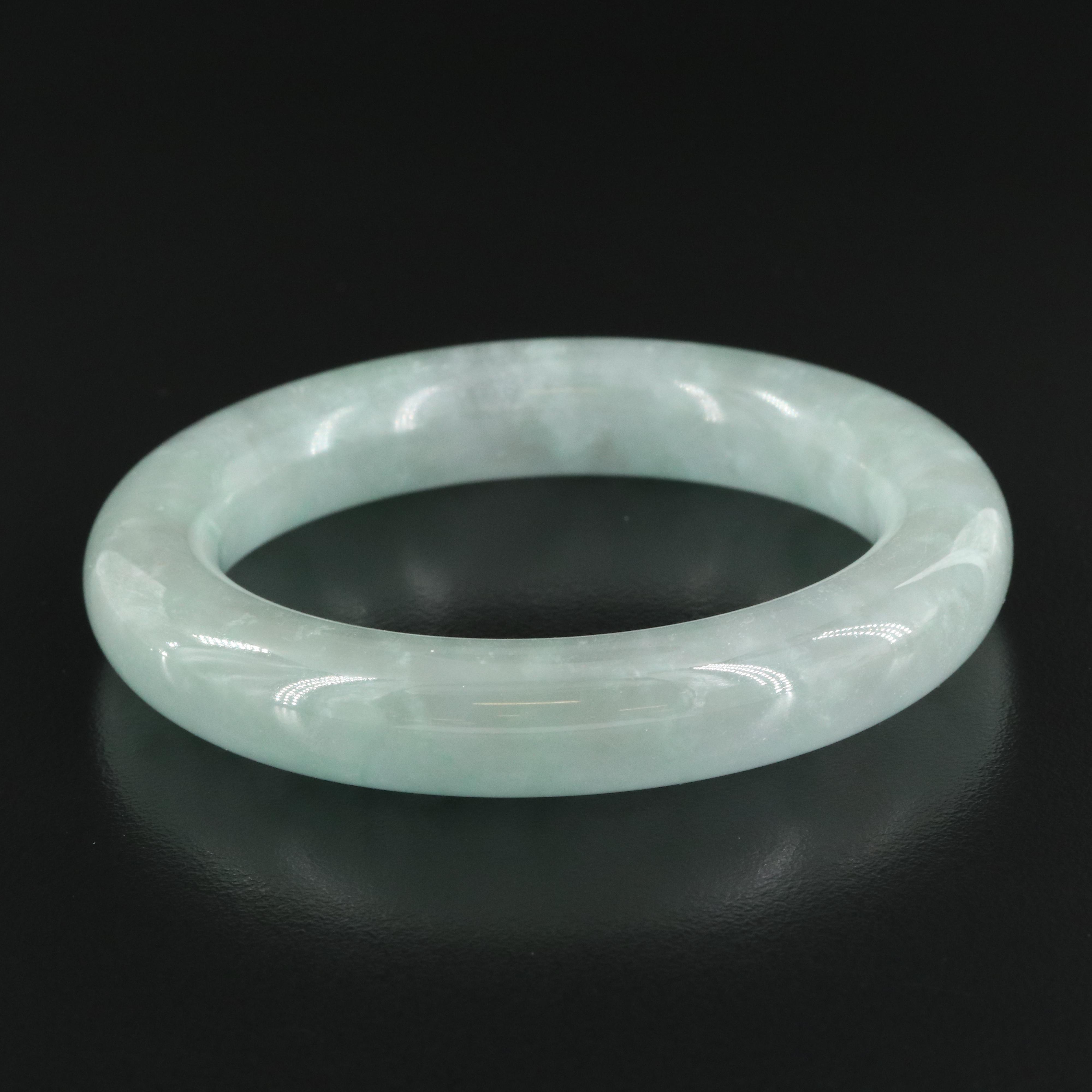 Jadeite Hololith Bangle