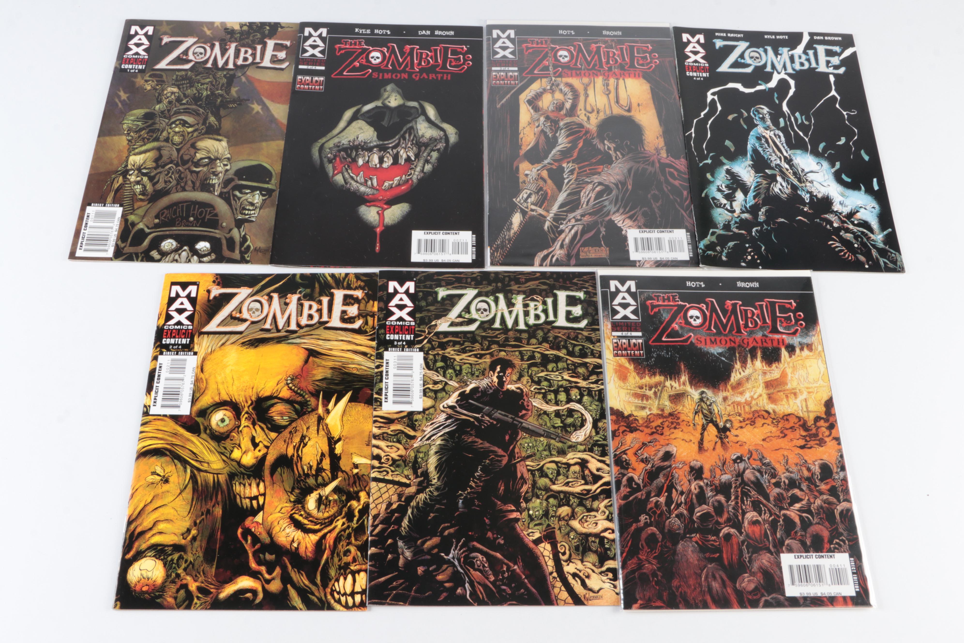 Modern Age Max Comics "The Hood", "The Zombie", "Hellstorm" and More Comic Books