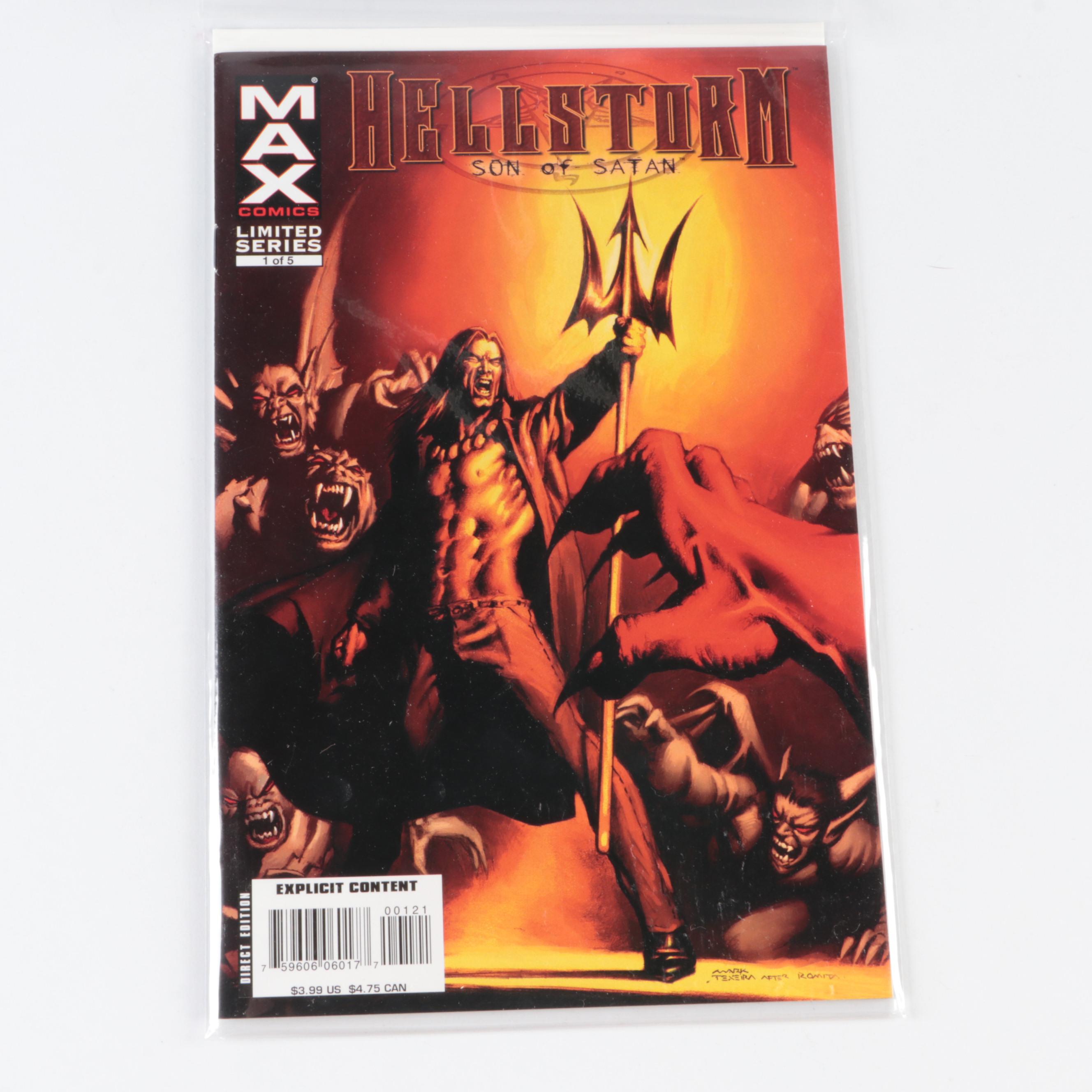 Modern Age Max Comics "The Hood", "The Zombie", "Hellstorm" and More Comic Books