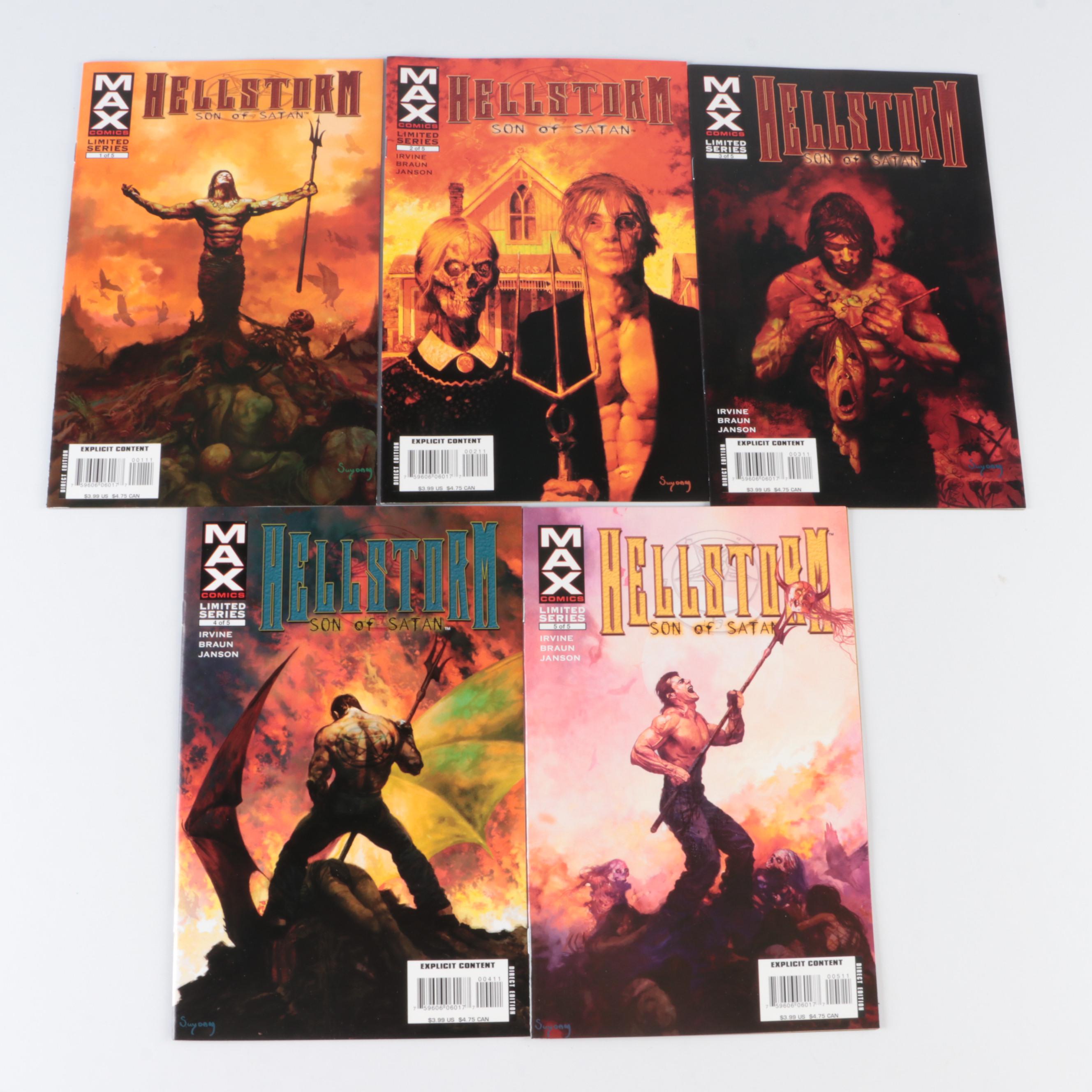 Modern Age Max Comics "The Hood", "The Zombie", "Hellstorm" and More Comic Books