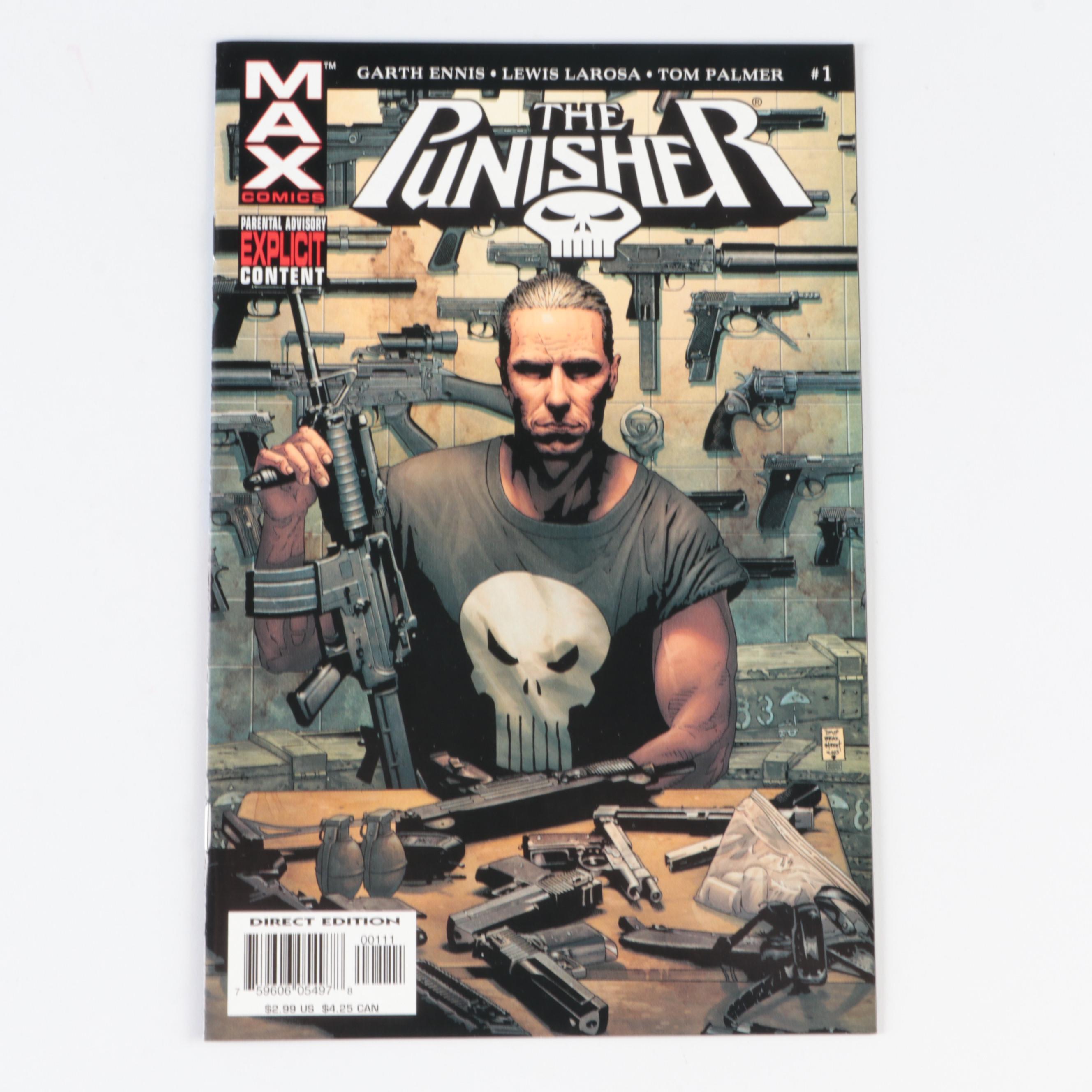 Modern Age Max Comics "The Punisher" Comic Books