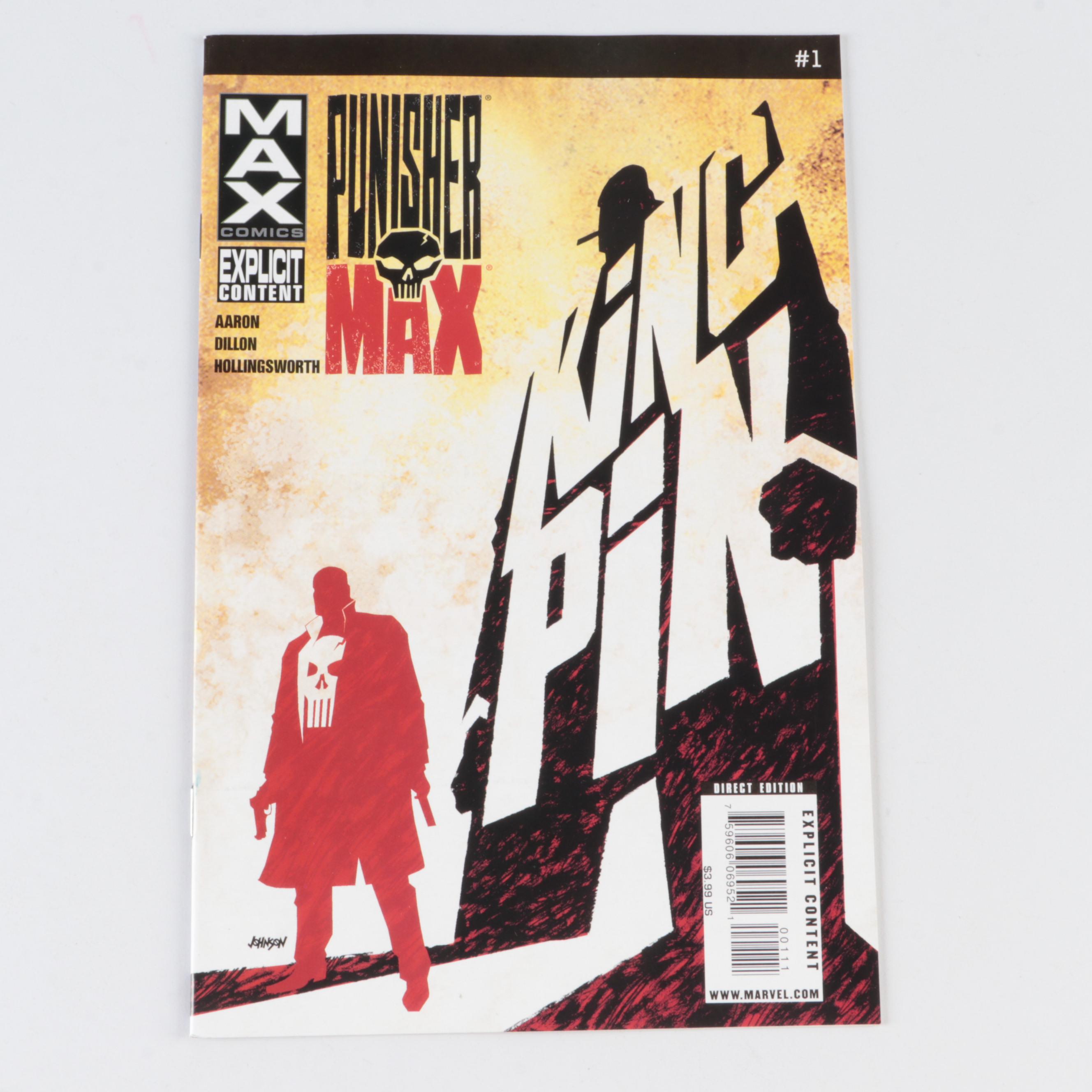 Modern Age Max Comics "The Punisher" Comic Books