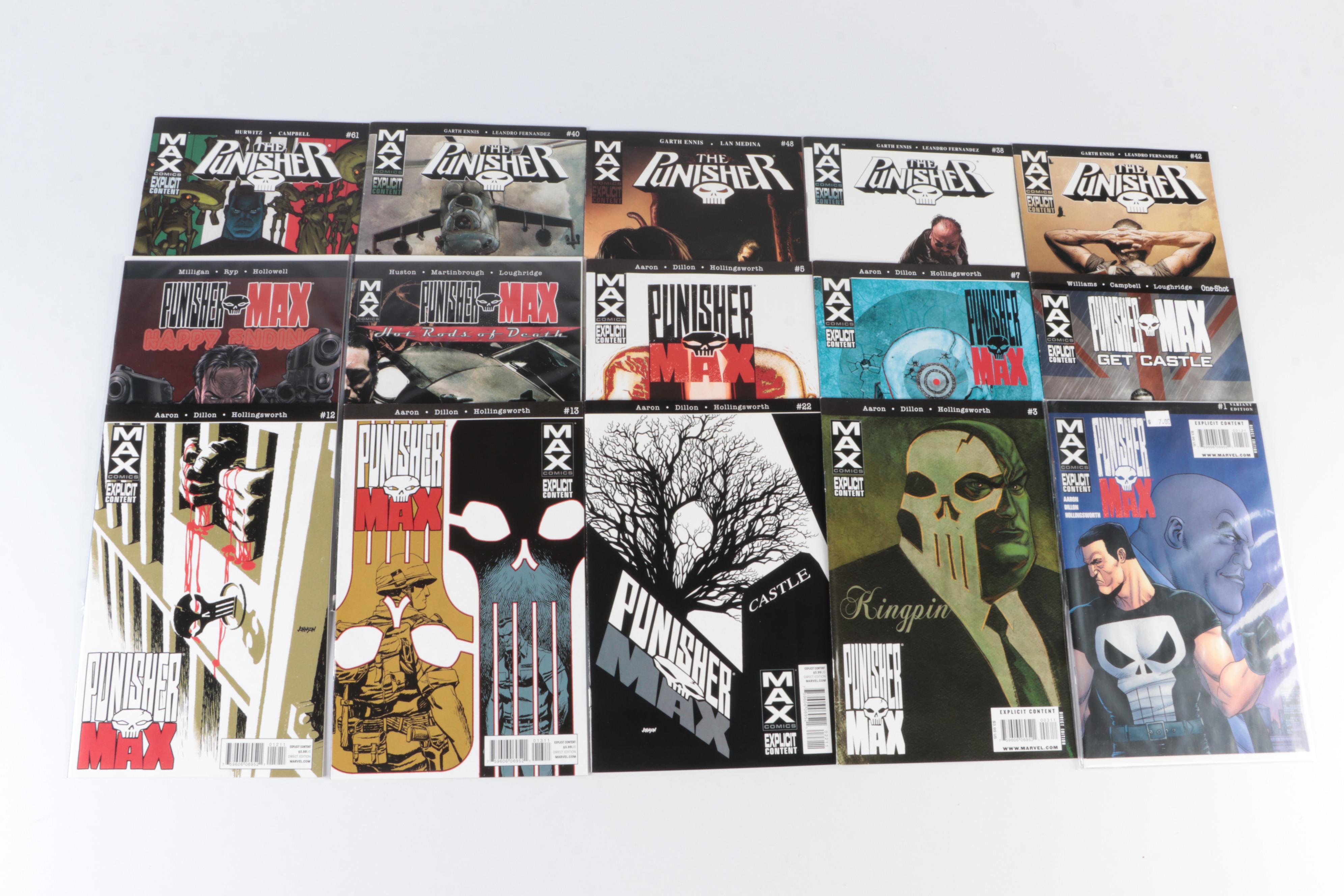 Modern Age Max Comics "The Punisher" Comic Books