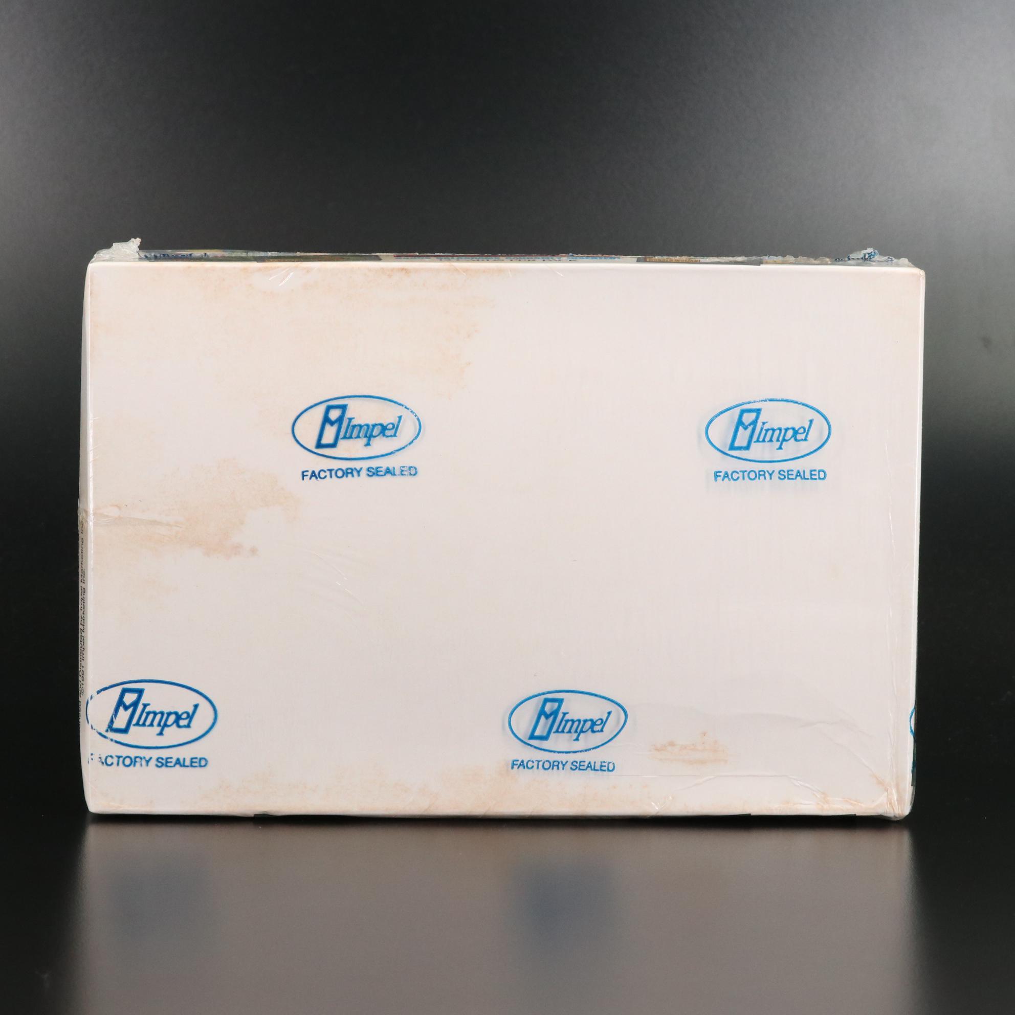 1991 Impel DC Cosmic Trading Cards Inaugural Edition Sealed Hobby Box