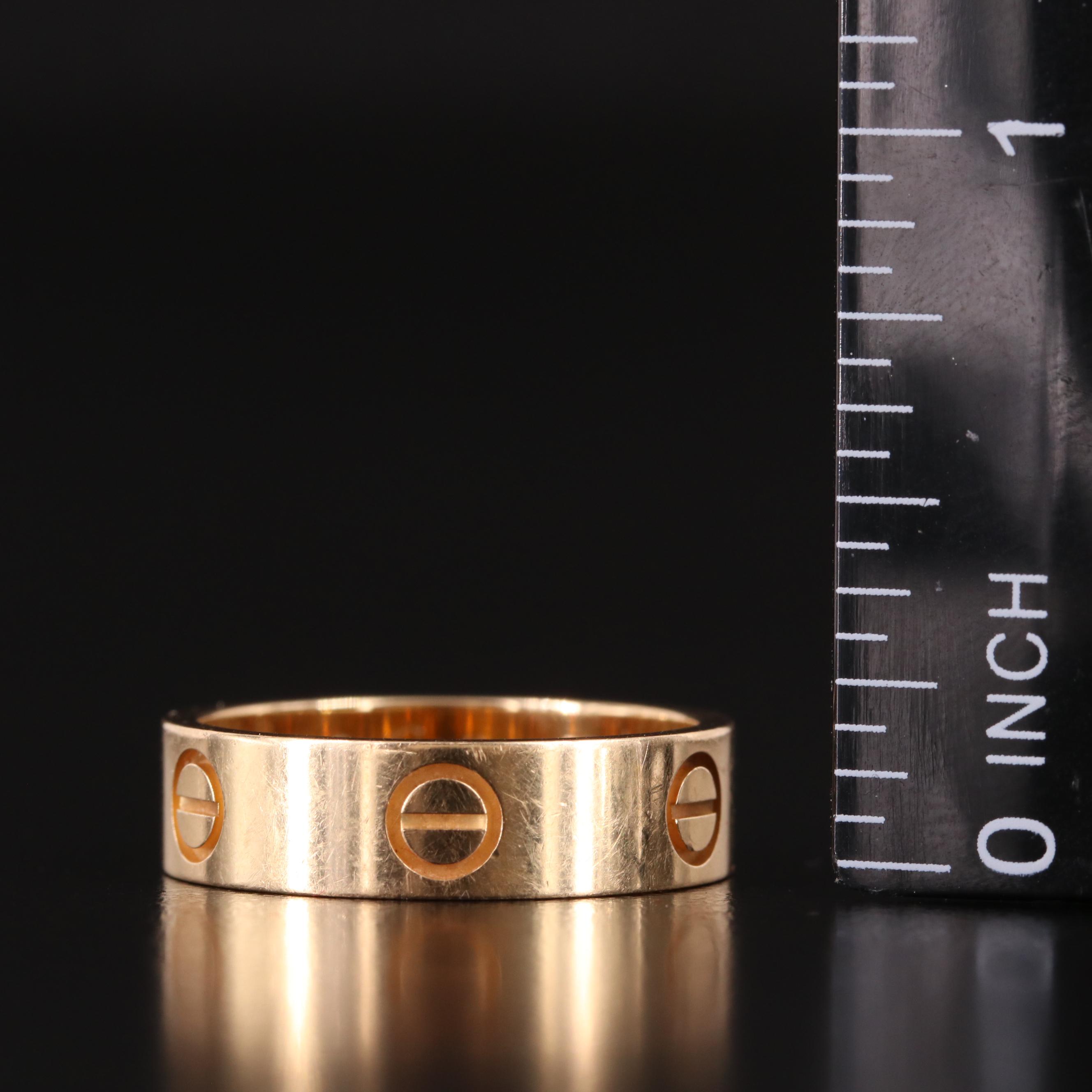 Cartier "Love" 18K Ring