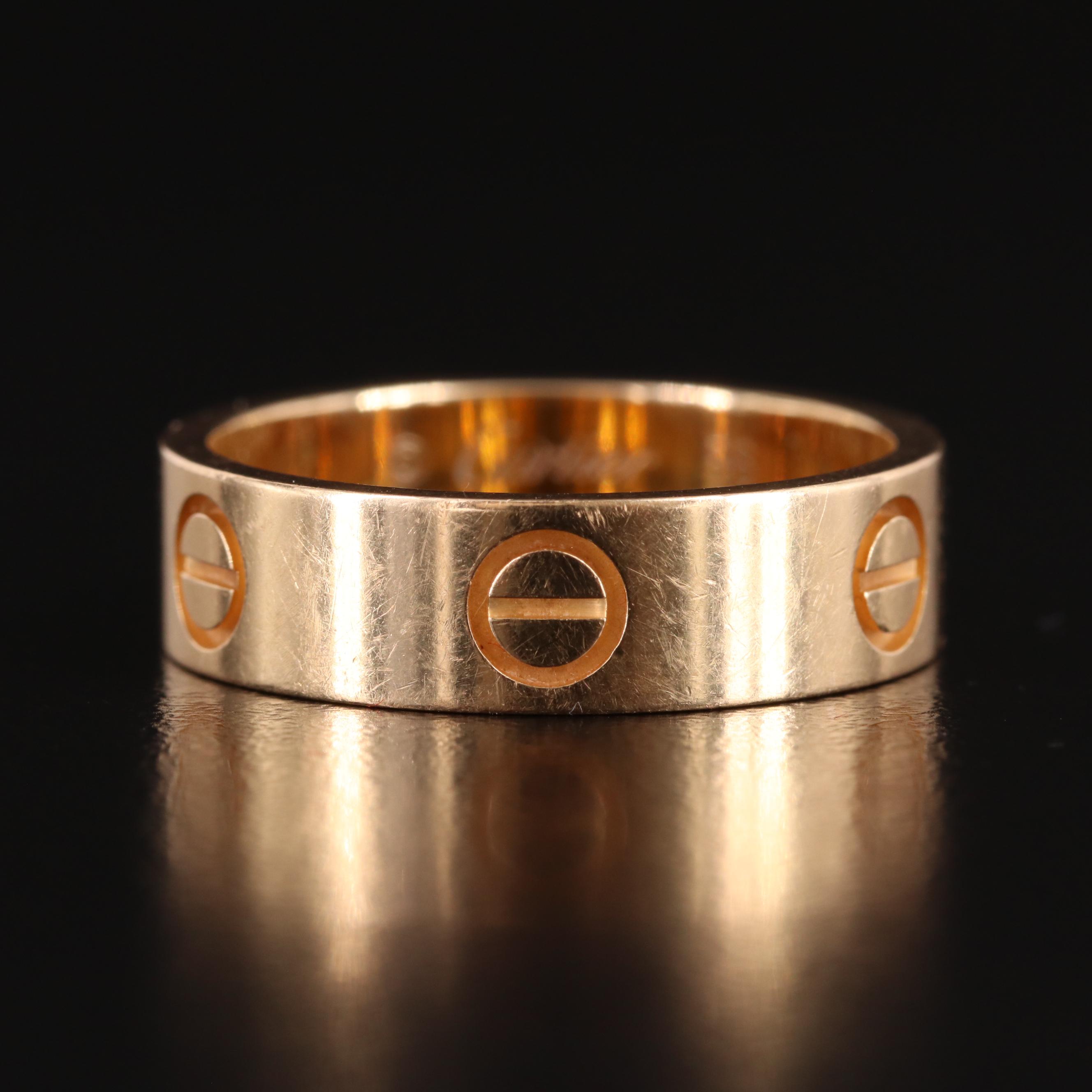 Cartier "Love" 18K Ring