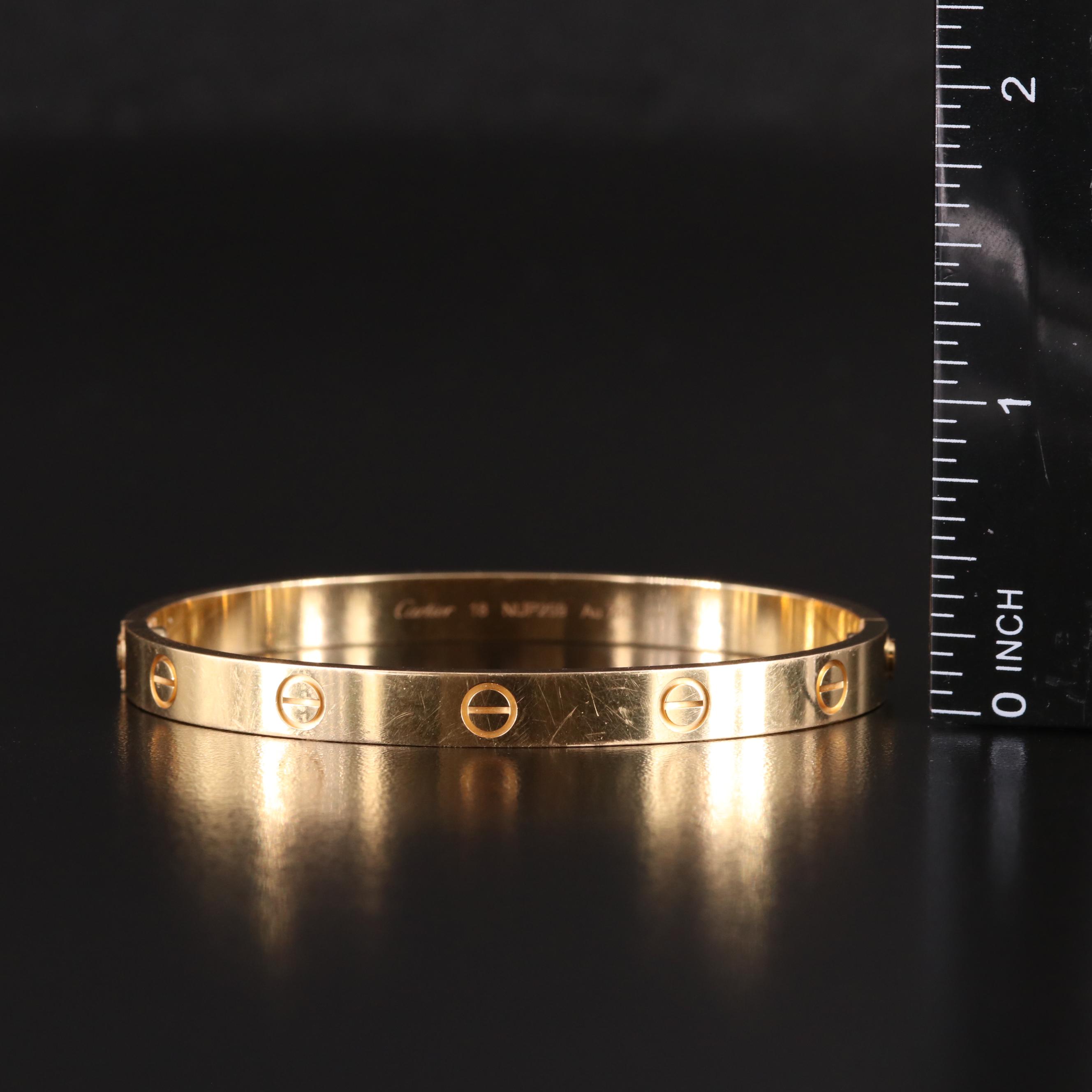 Cartier "Love" 18K Bracelet