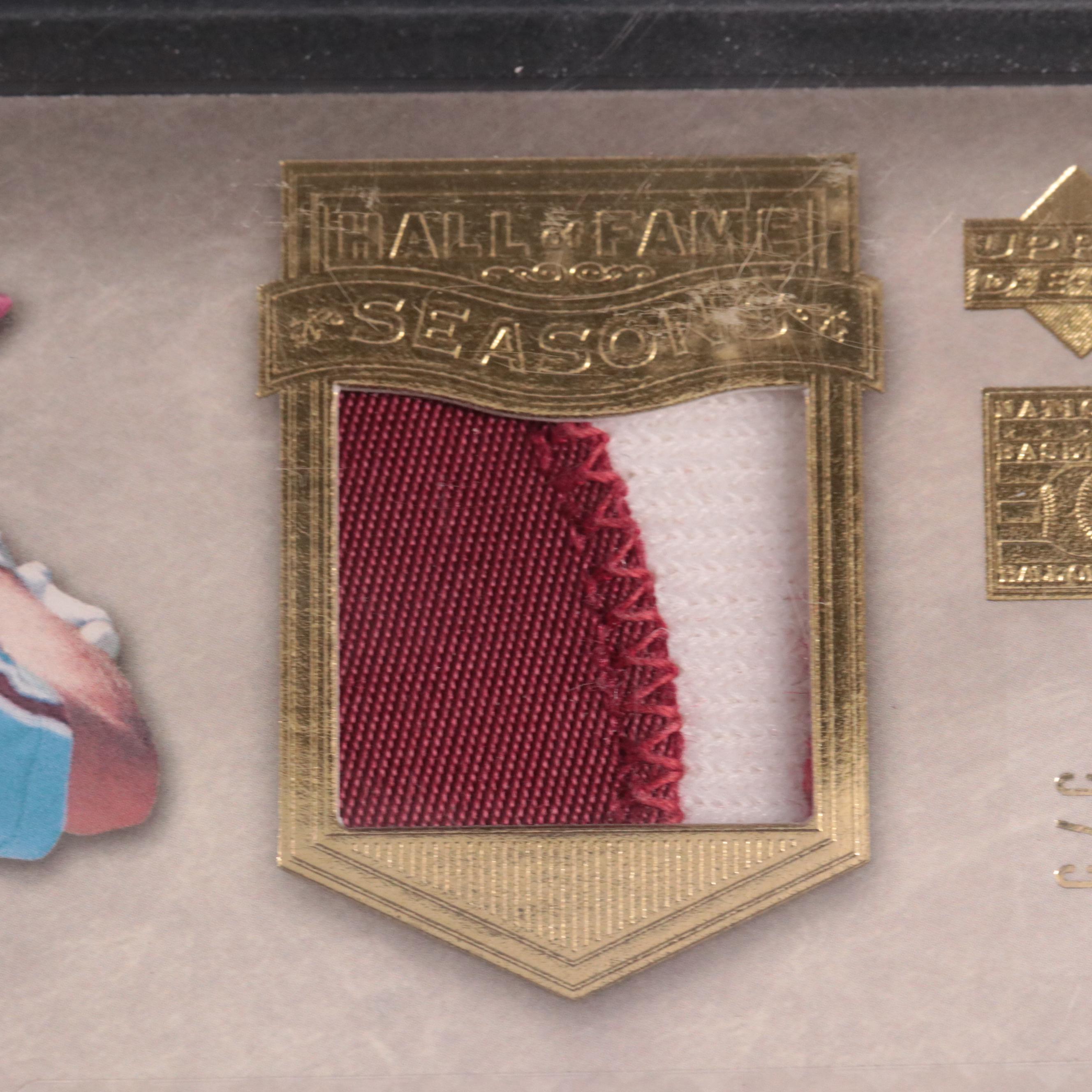 2005 Upper Deck Mike Schmidt Signed Philadelphia Phillies Jersey Patch Card