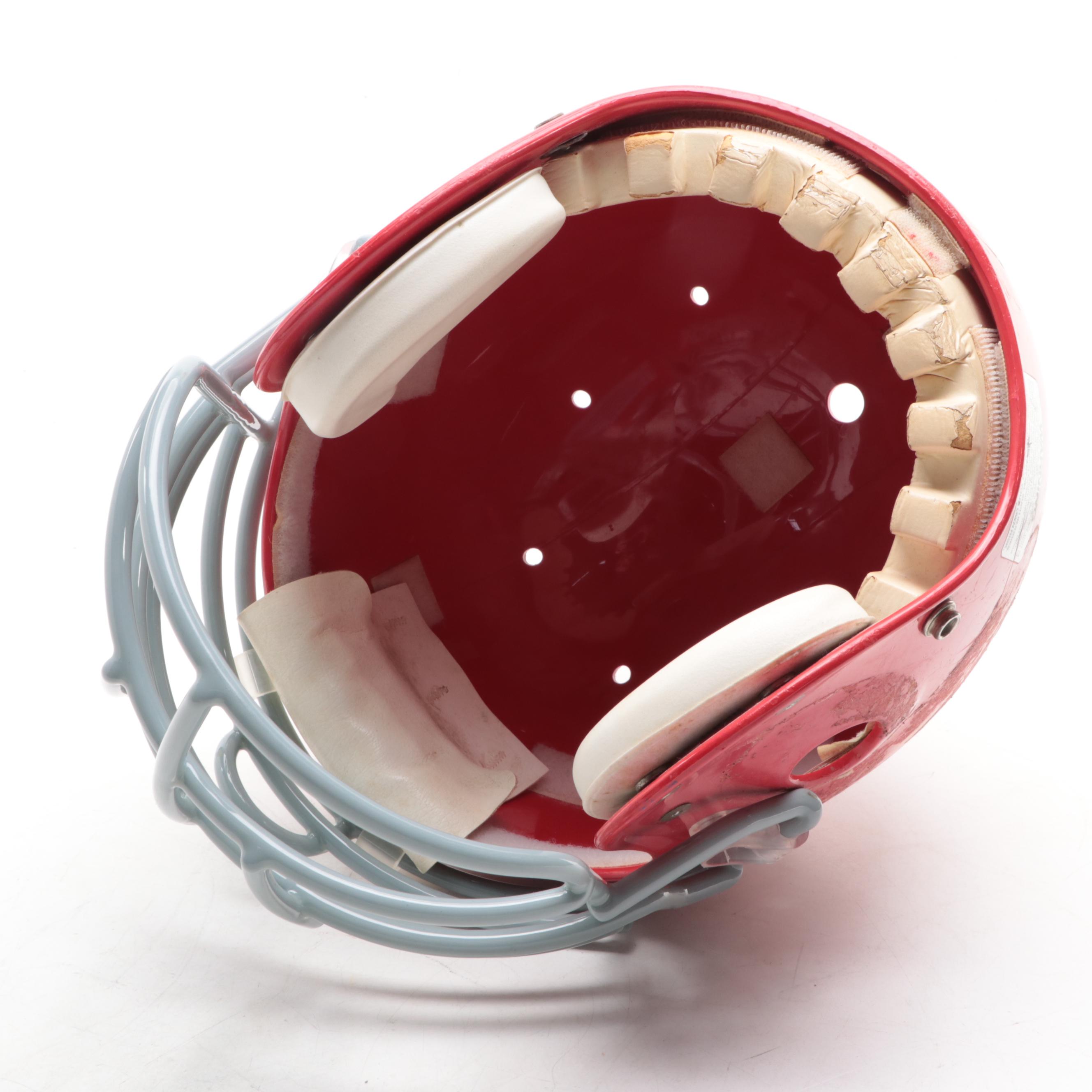 NCAA 1980s Dayton Flyers Game Used Football Helmet, Late 20th Century