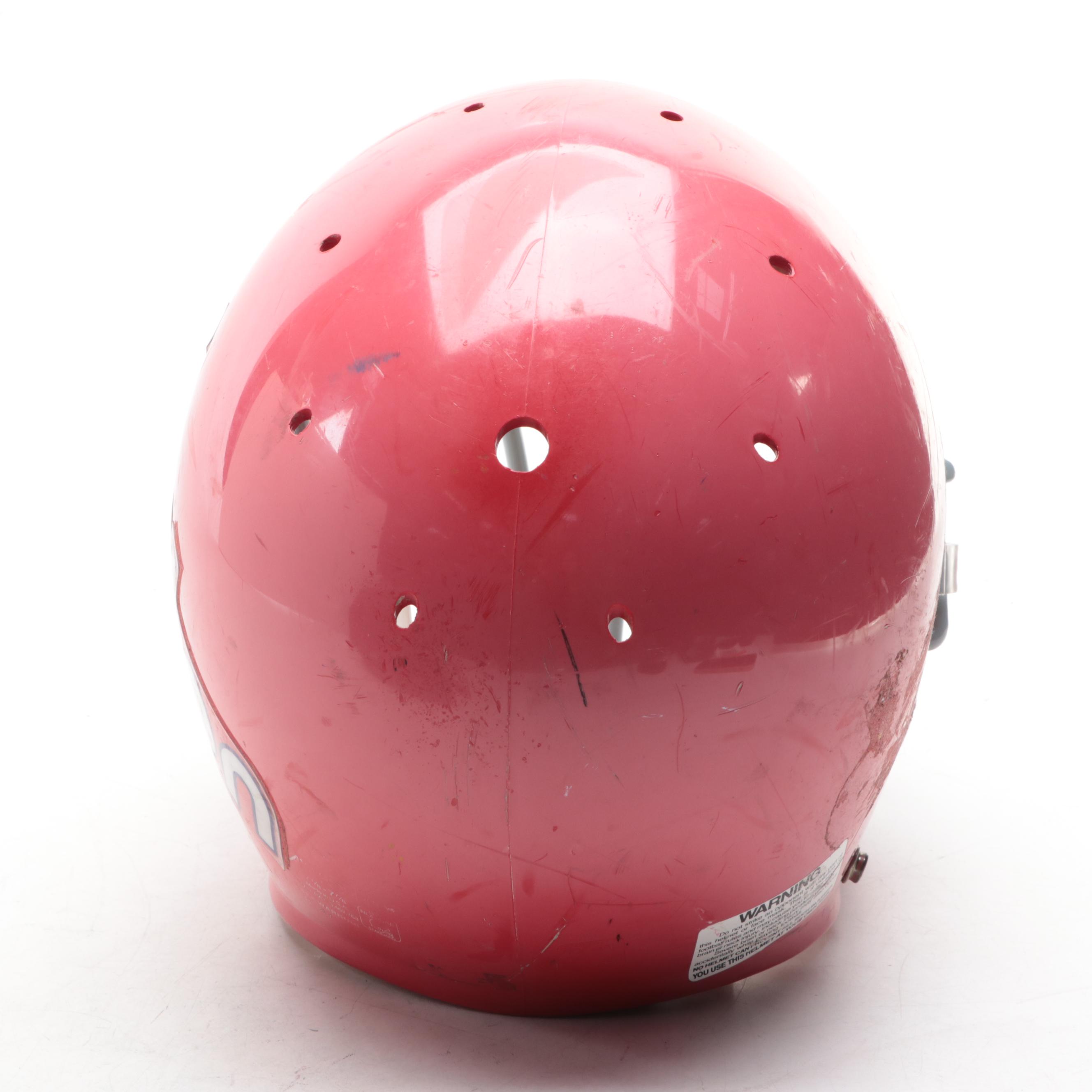 NCAA 1980s Dayton Flyers Game Used Football Helmet, Late 20th Century