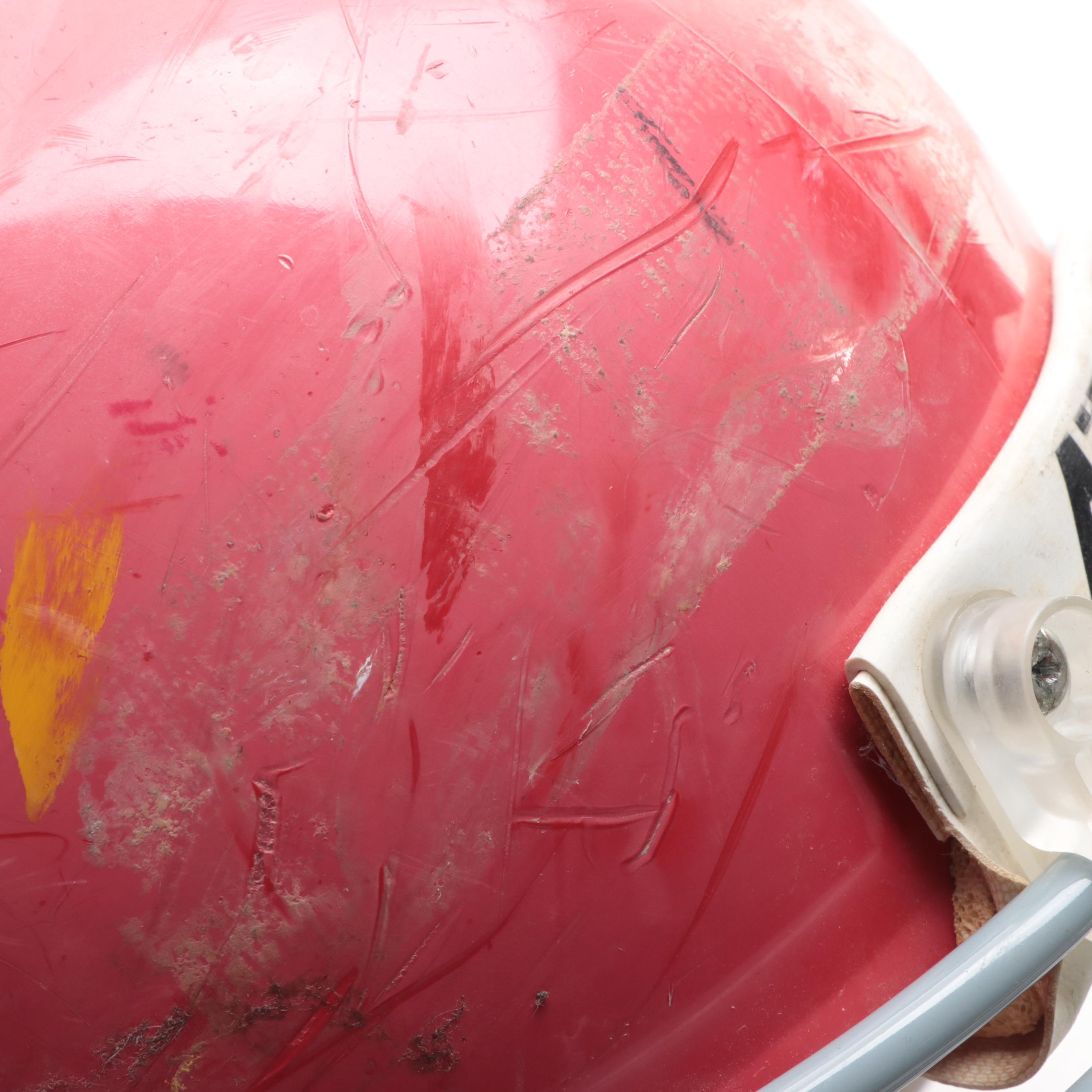 NCAA 1980s Dayton Flyers Game Used Football Helmet, Late 20th Century