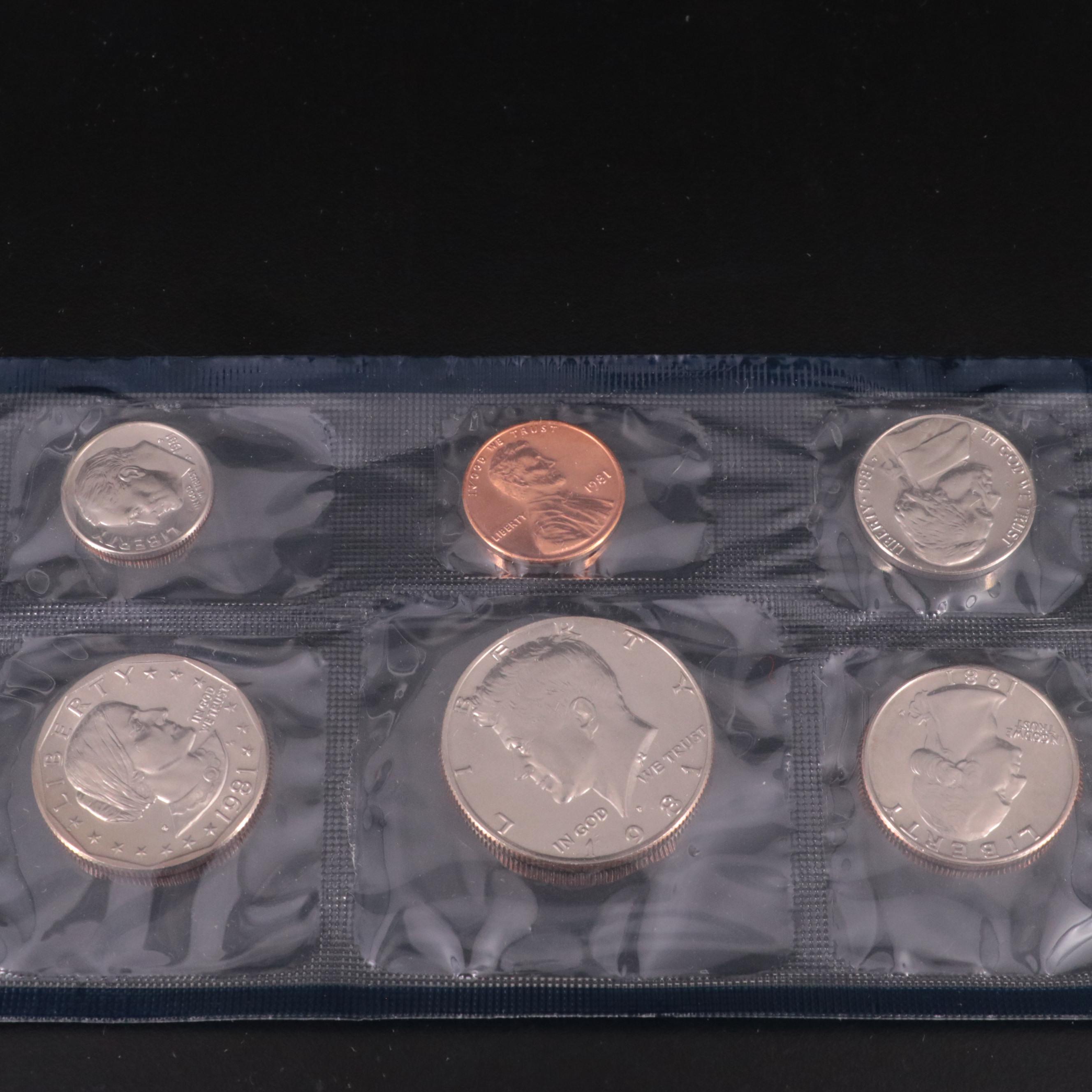 Nineteen Different U.S. Mint Uncirculated Sets, 1965 to 1985 Complete