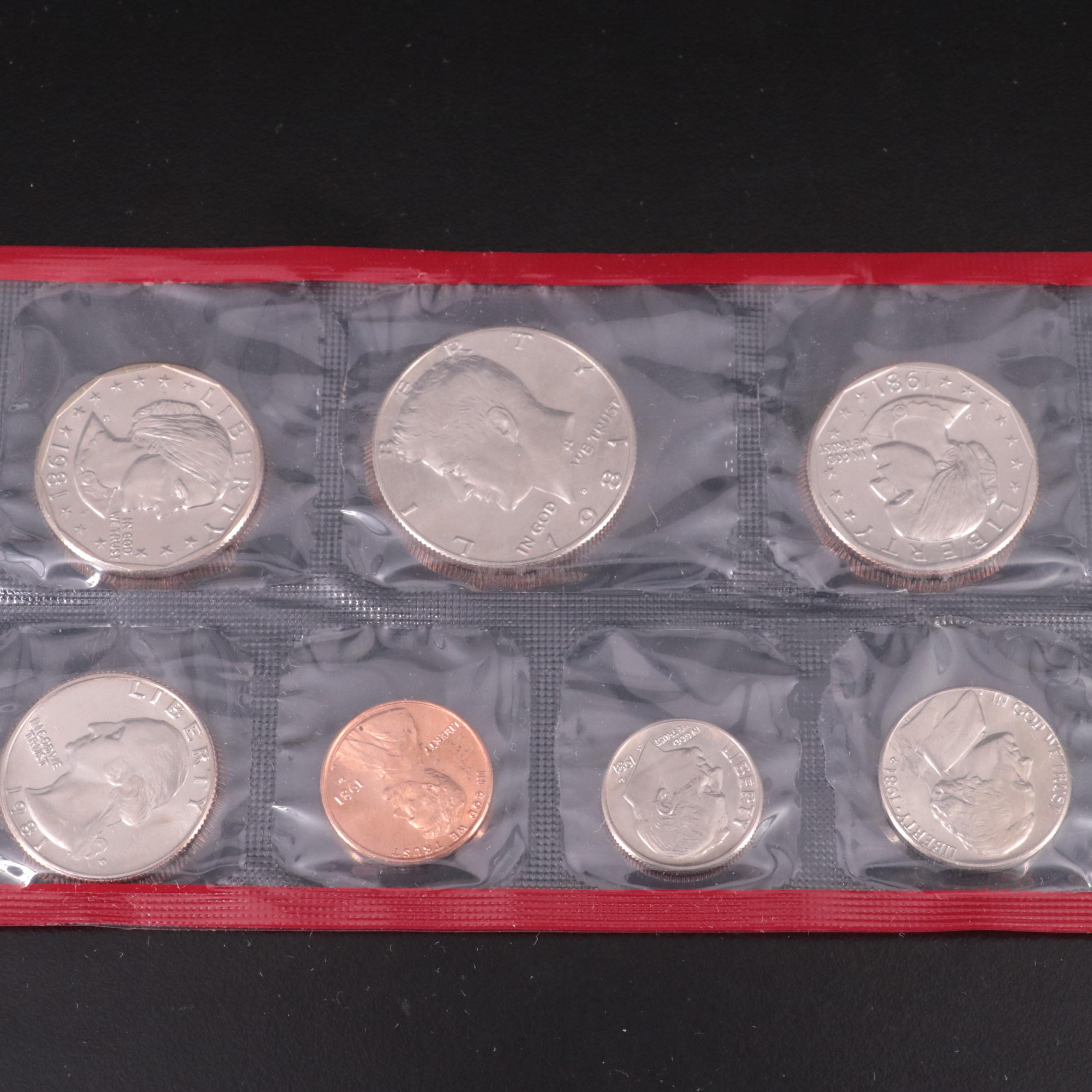 Nineteen Different U.S. Mint Uncirculated Sets, 1965 to 1985 Complete