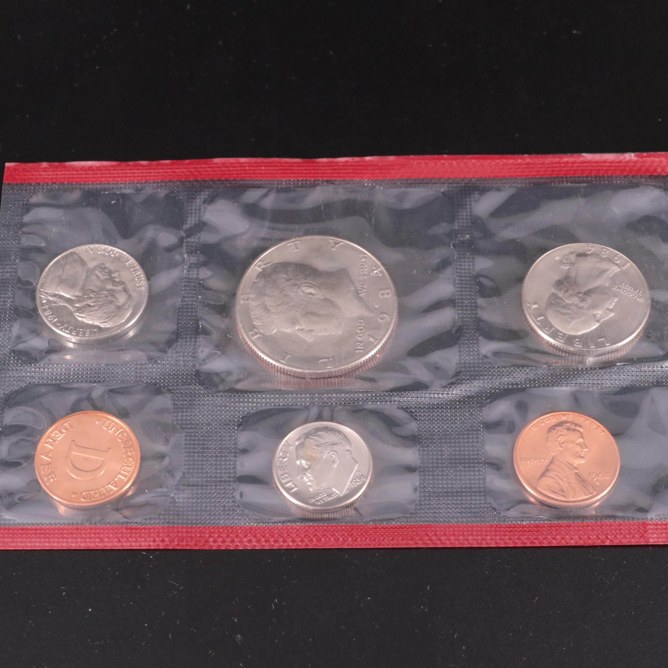Nineteen Different U.S. Mint Uncirculated Sets, 1965 to 1985 Complete