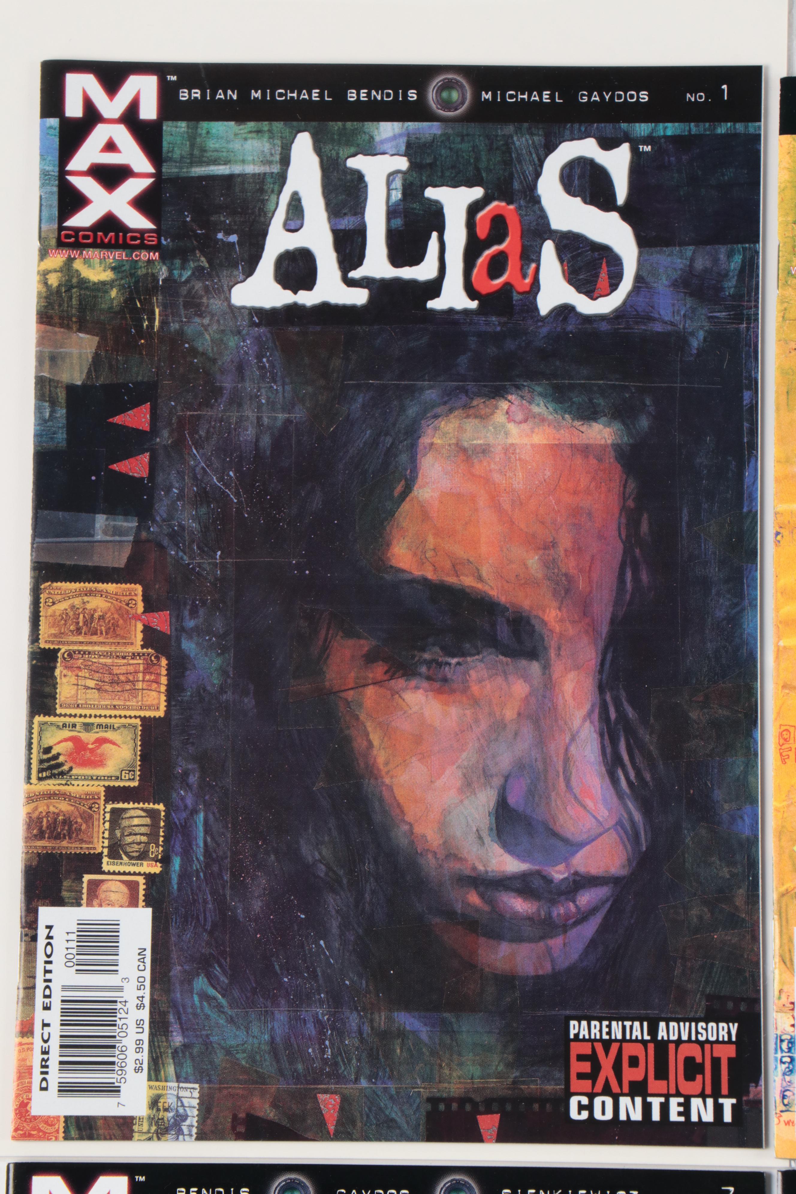 Modern Age Max Comics Featuring "Deadpool", "Alias", "Black Widow", and More