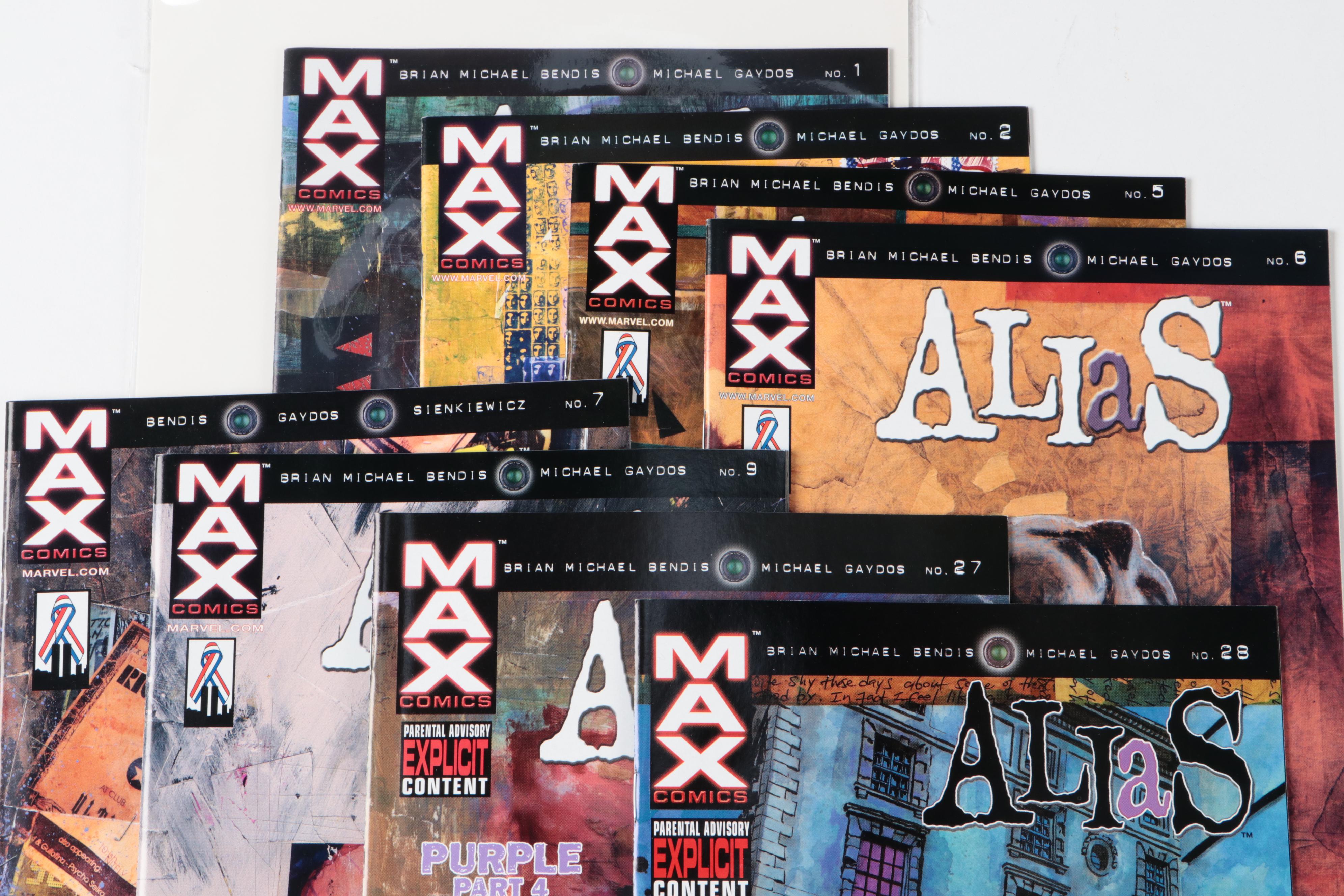 Modern Age Max Comics Featuring "Deadpool", "Alias", "Black Widow", and More