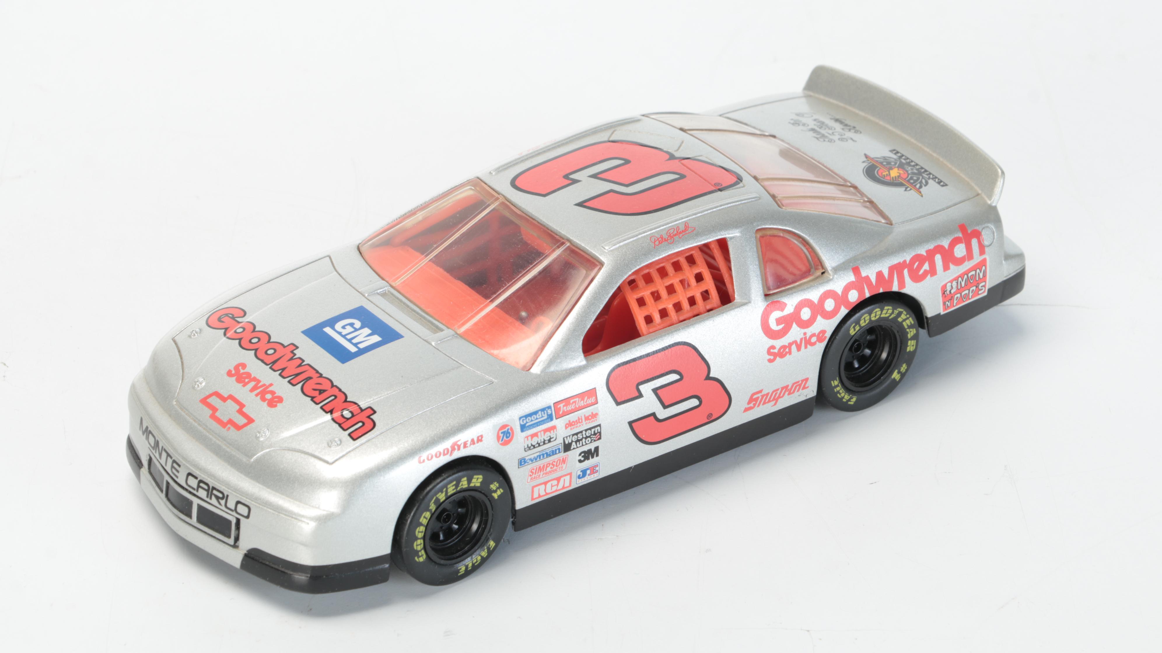 Dale Earnhardt Sr. Diecast NASCAR Model Stock Cars and Knife