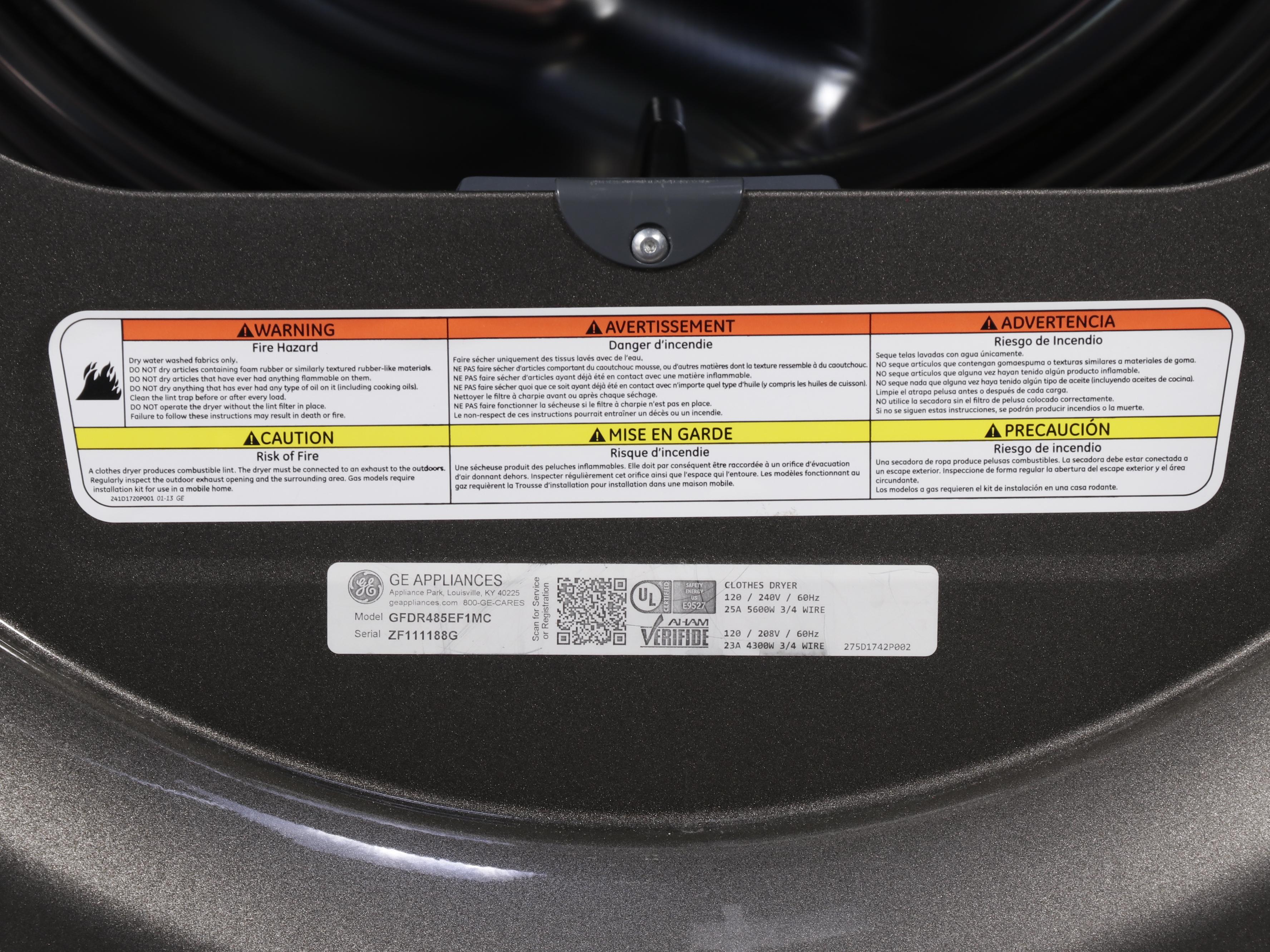 Samsung 5.0 Cu. Ft. Smart Front Load Washer, Pedestal and GE 7.8 Cu. Ft. Dryer