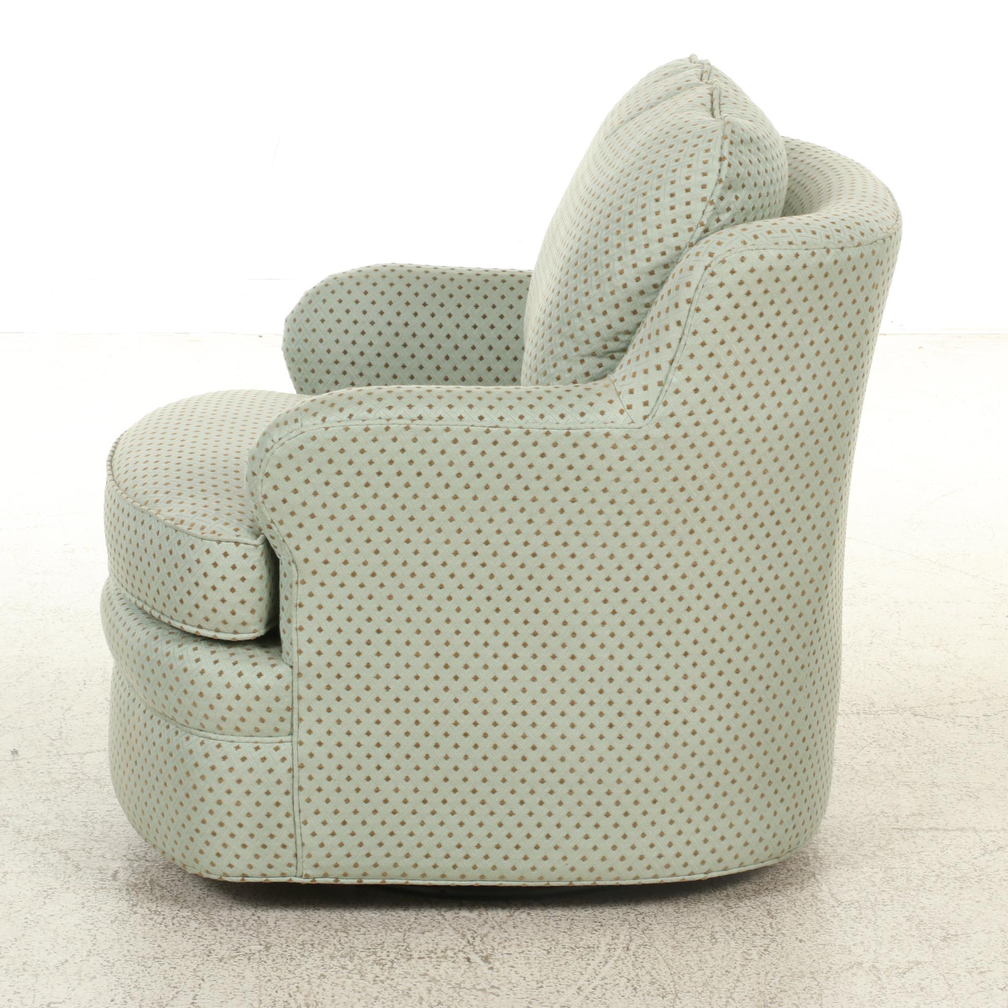 Sherrill Furniture Swivel Armchair