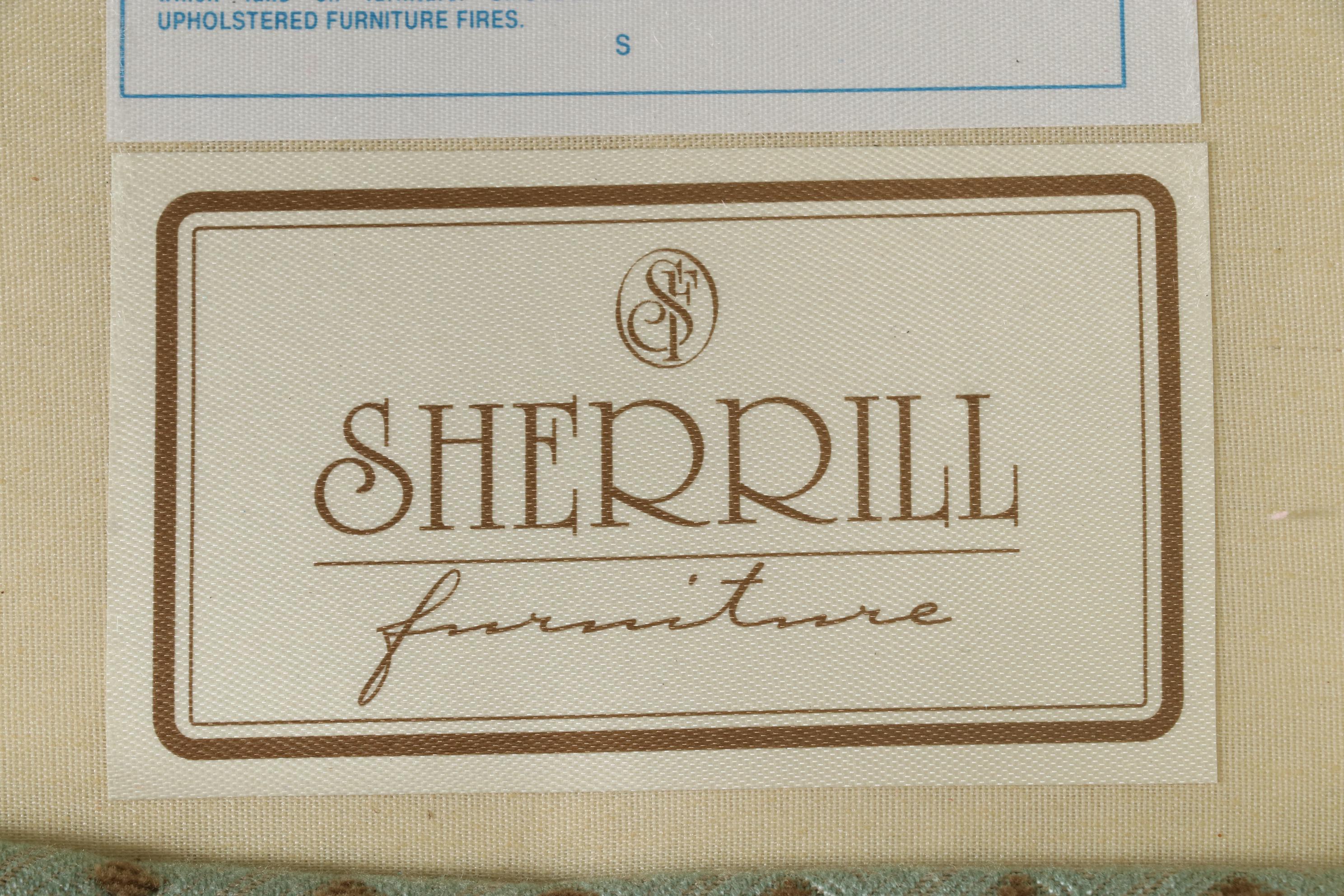 Sherrill Furniture Swivel Armchair