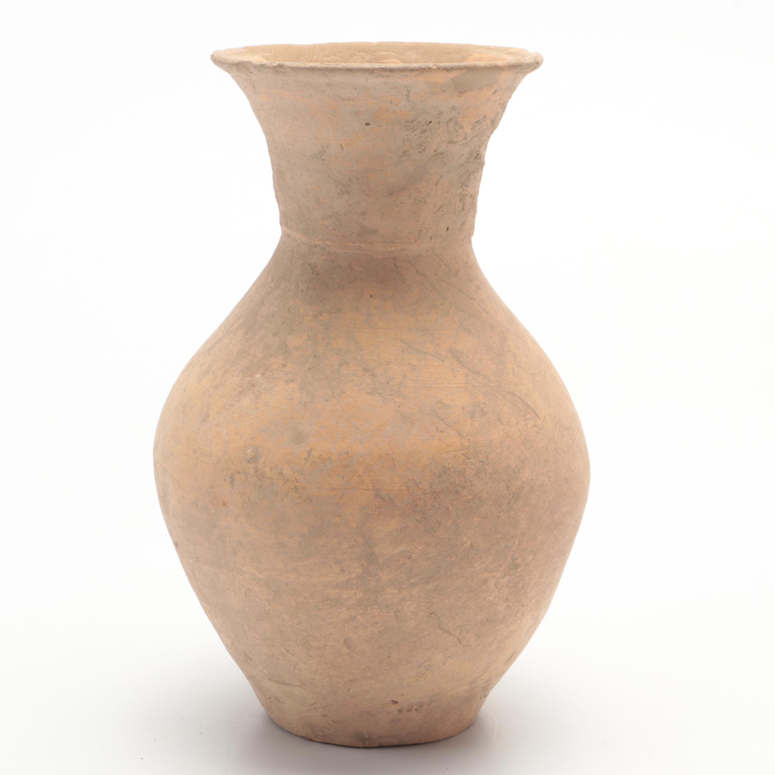 Chinese Terracotta Vase and Urn, Han Style