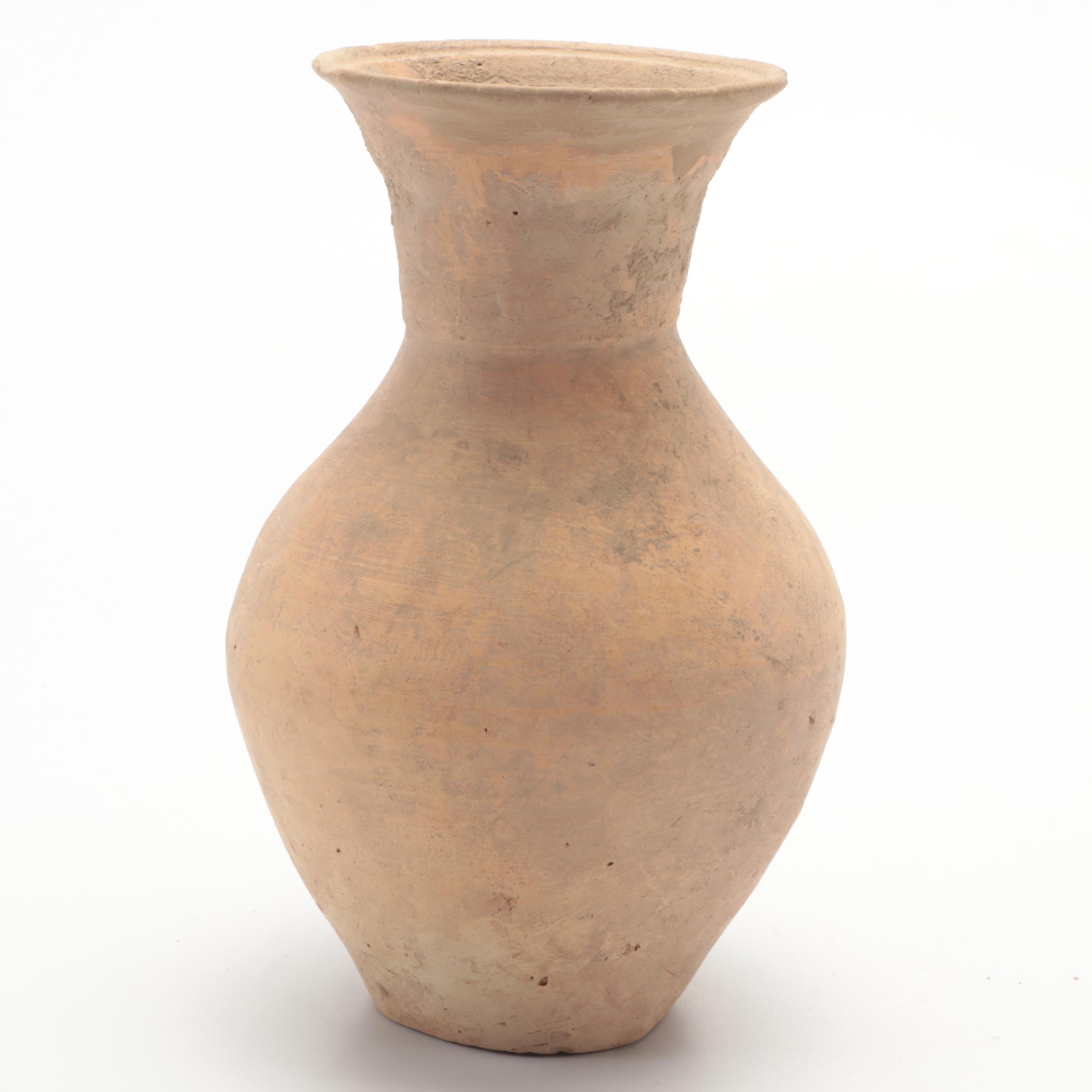 Chinese Terracotta Vase and Urn, Han Style