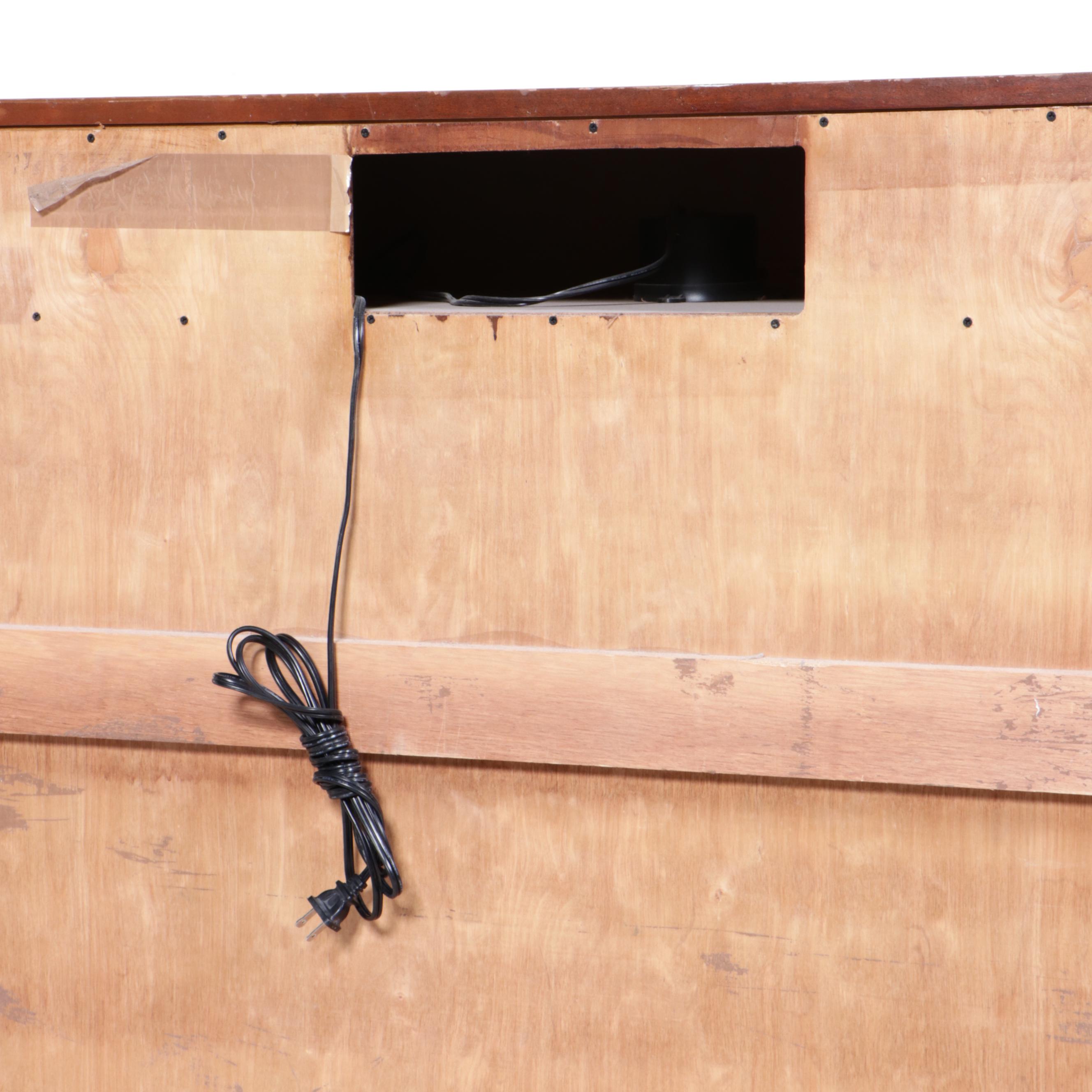 Orvis by Vaughan Furniture Hardwood and Glass Gun Cabinet