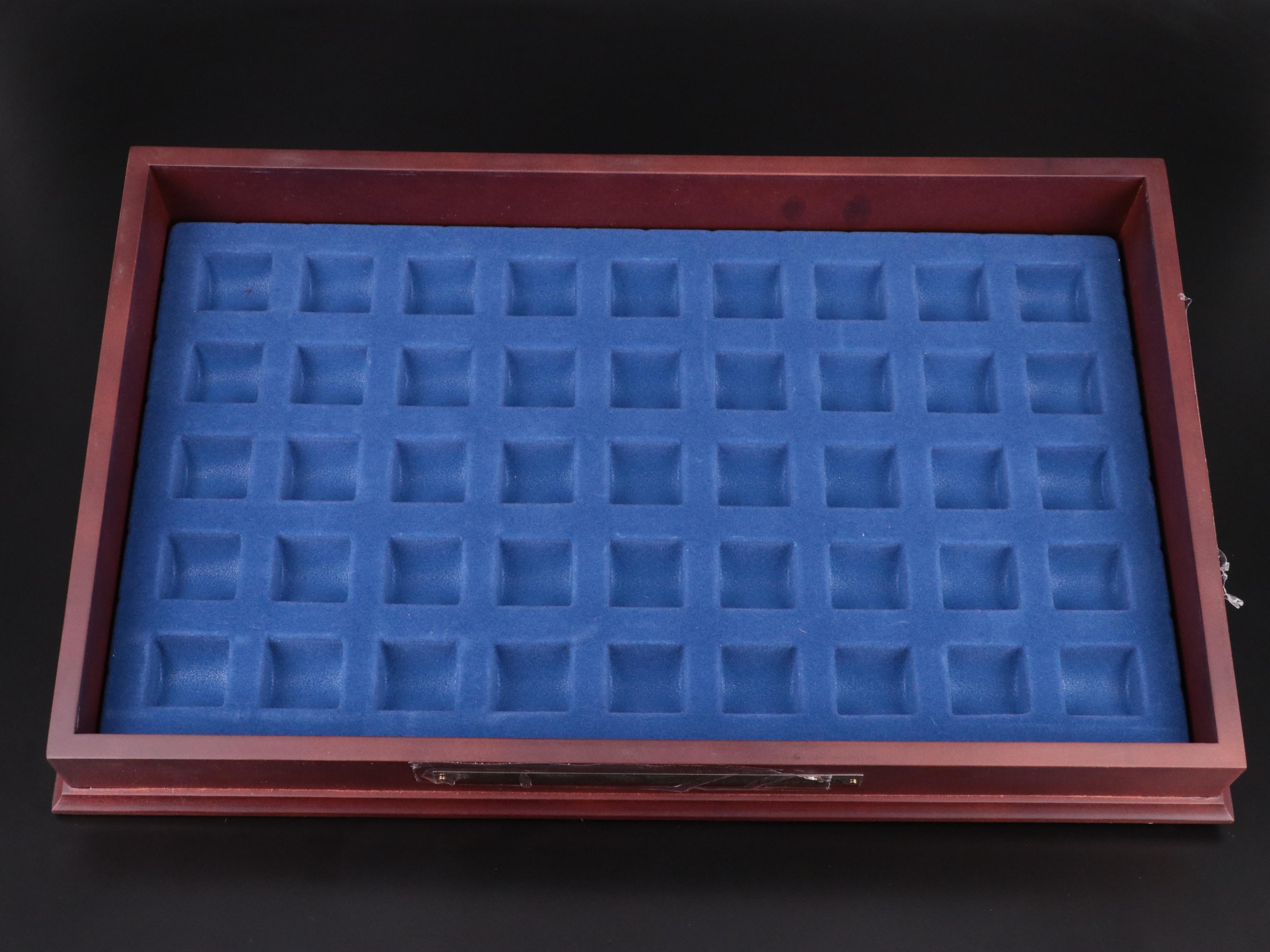 Collection of Thirty-Nine Different Presidential One Dollar Coins