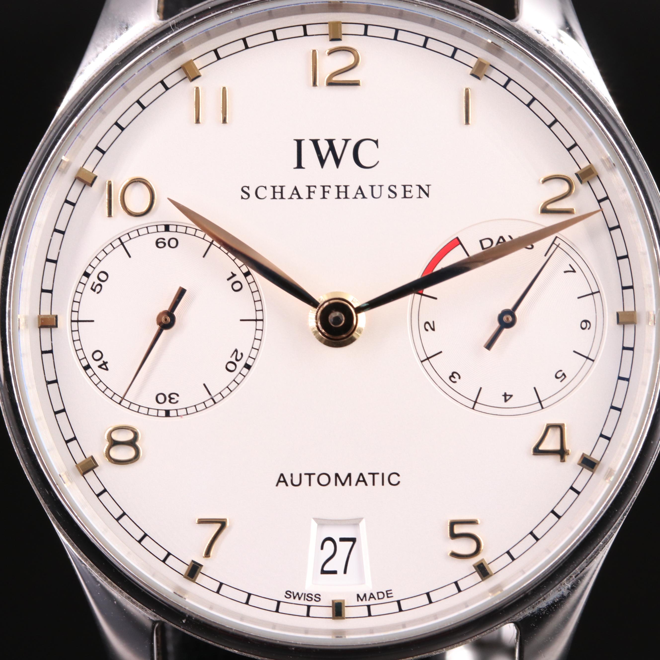 IWC Portugieser Seven-Day Automatic Watch