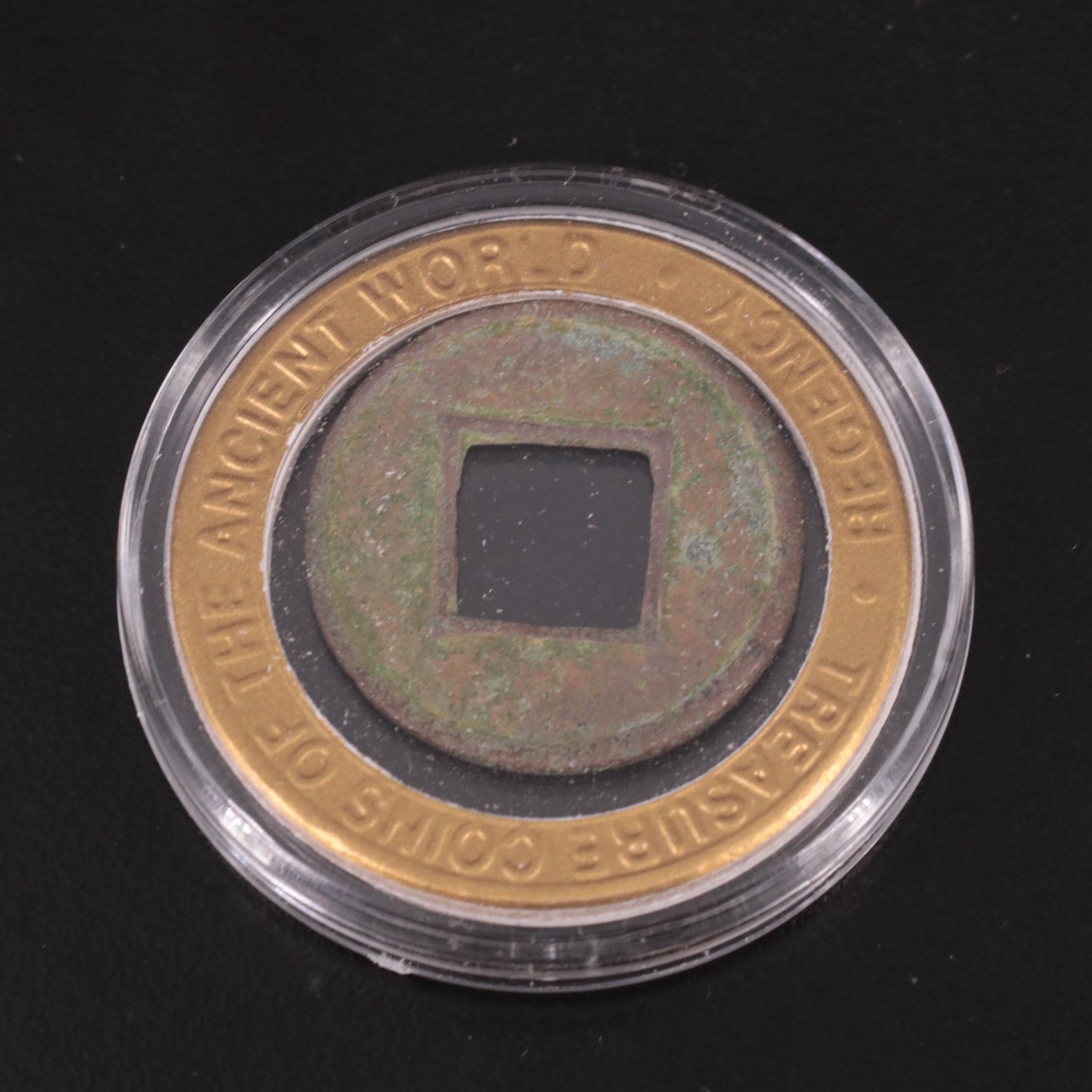 Group of Four "Treasure Coins of the Ancient World".