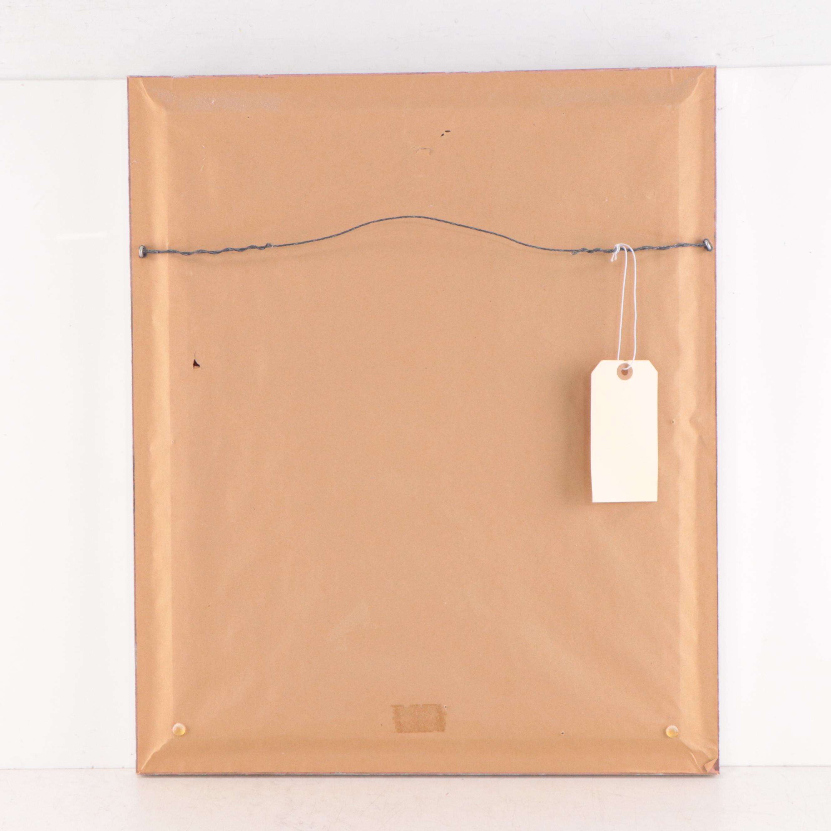 Ida B. Waters Coastal Landscape Oil Painting