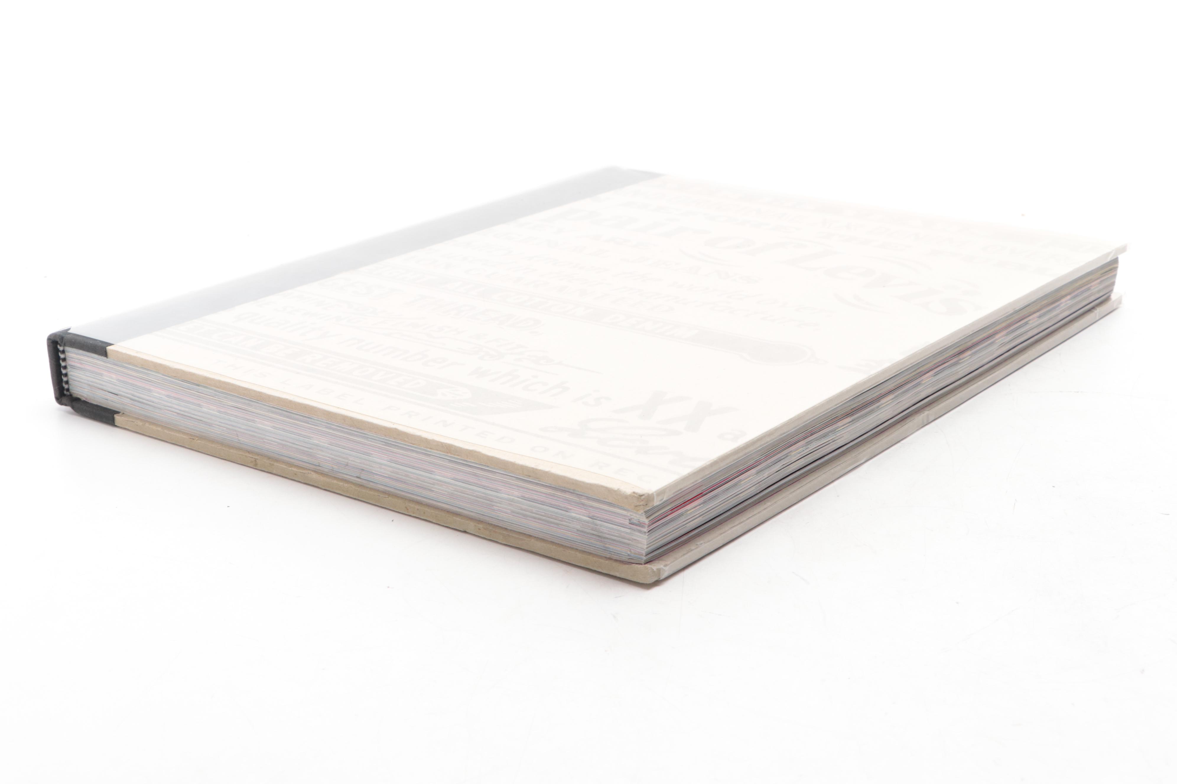 Signed First Edition "This is a Pair of Levi's Jeans..." by Lynn Downey et al.