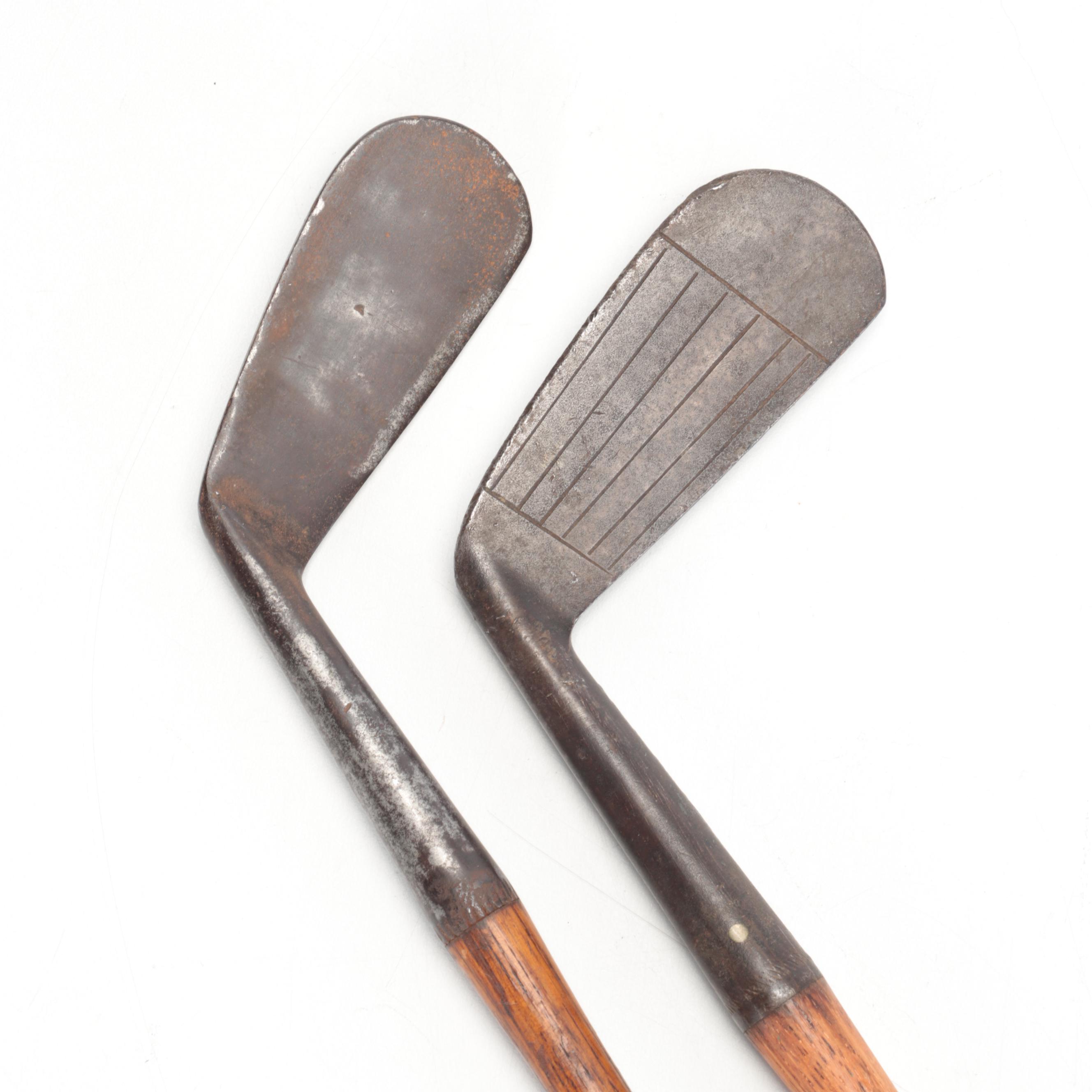 Burke, Burr Key Bilt, and Westward Juvenile Right Handed Vintage Golf Clubs