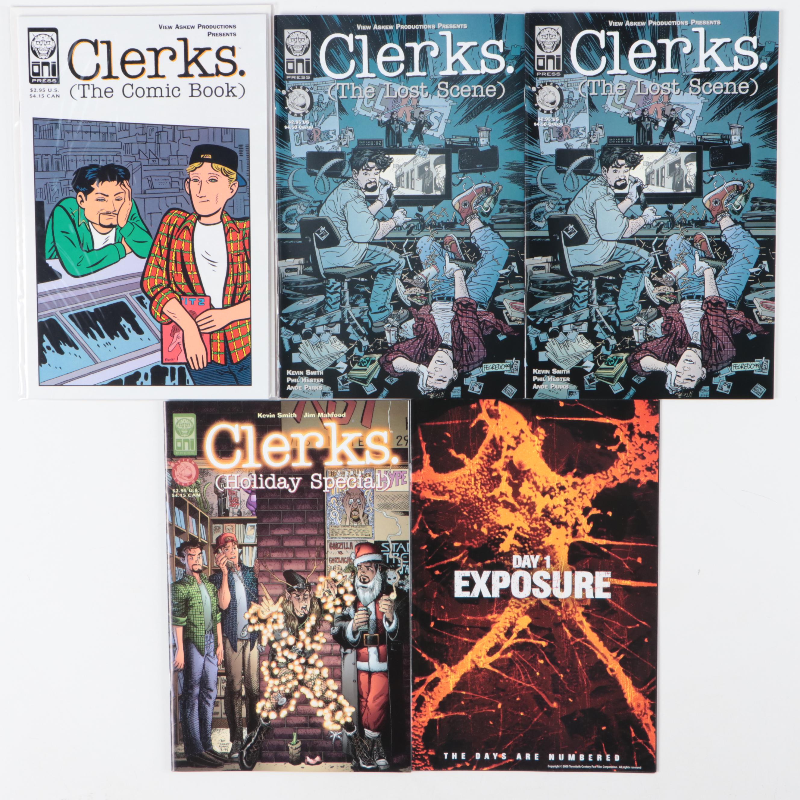 Modern Age Comic Books Featuring "The Damned", "Jay and Silent Bob", and More