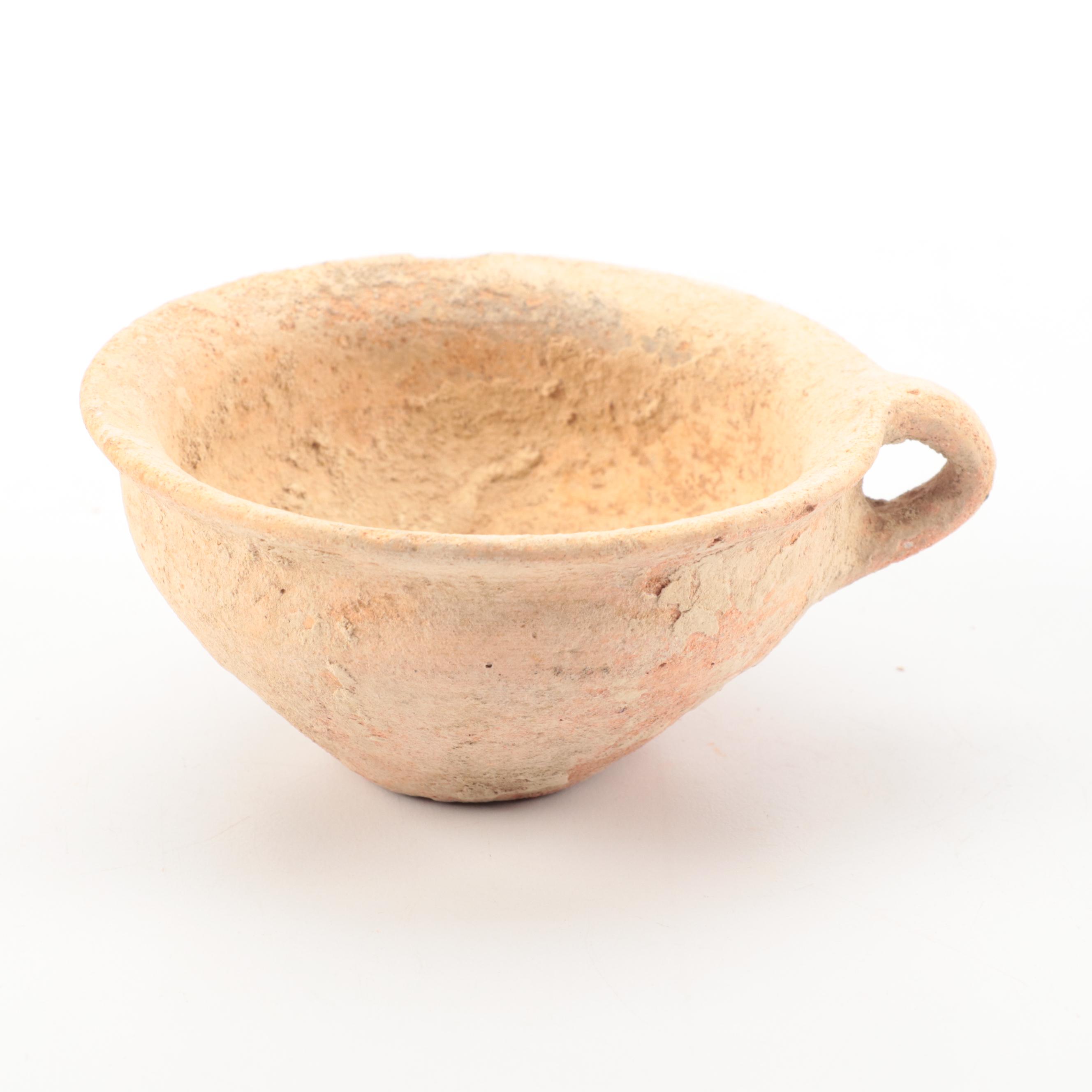 Bronze Age Canaanite Terracotta Juglet, Jar and Cup, Circa 2,000-1,800 BCE