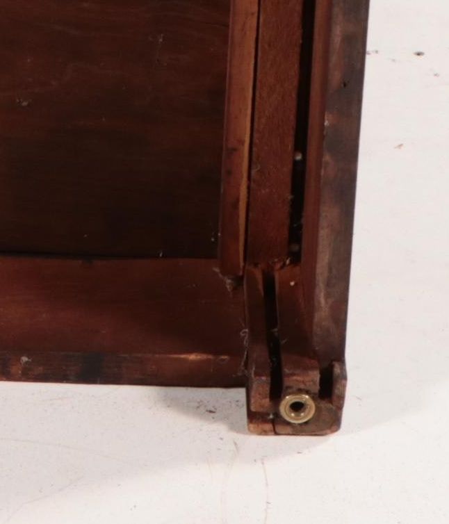 Late Victorian Hardwood Two-Drawer Side Cabinet, Circa 1900