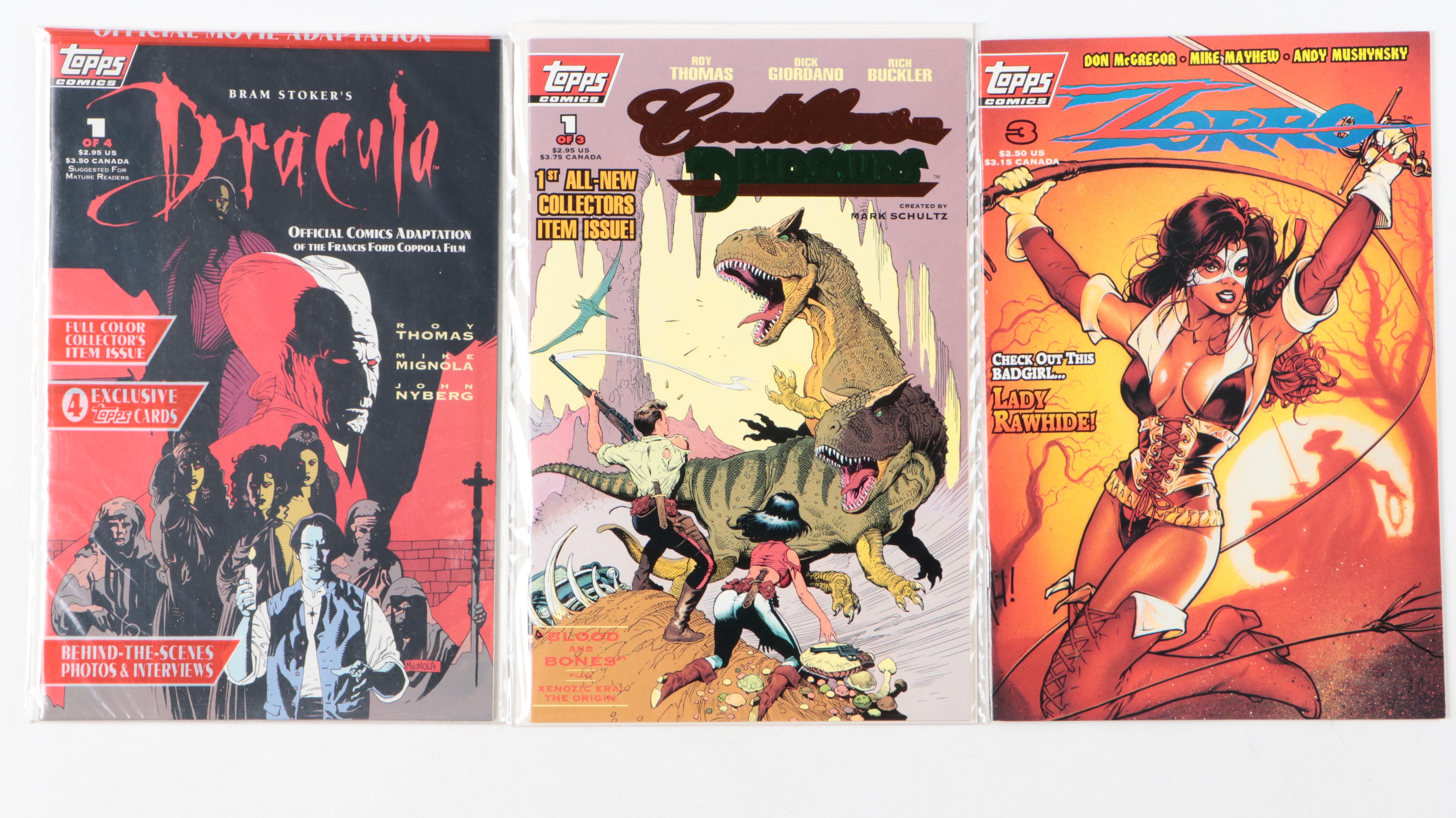 Modern Age "Zorro", "Cadillacs and Dinosaurs" and More Comic Books