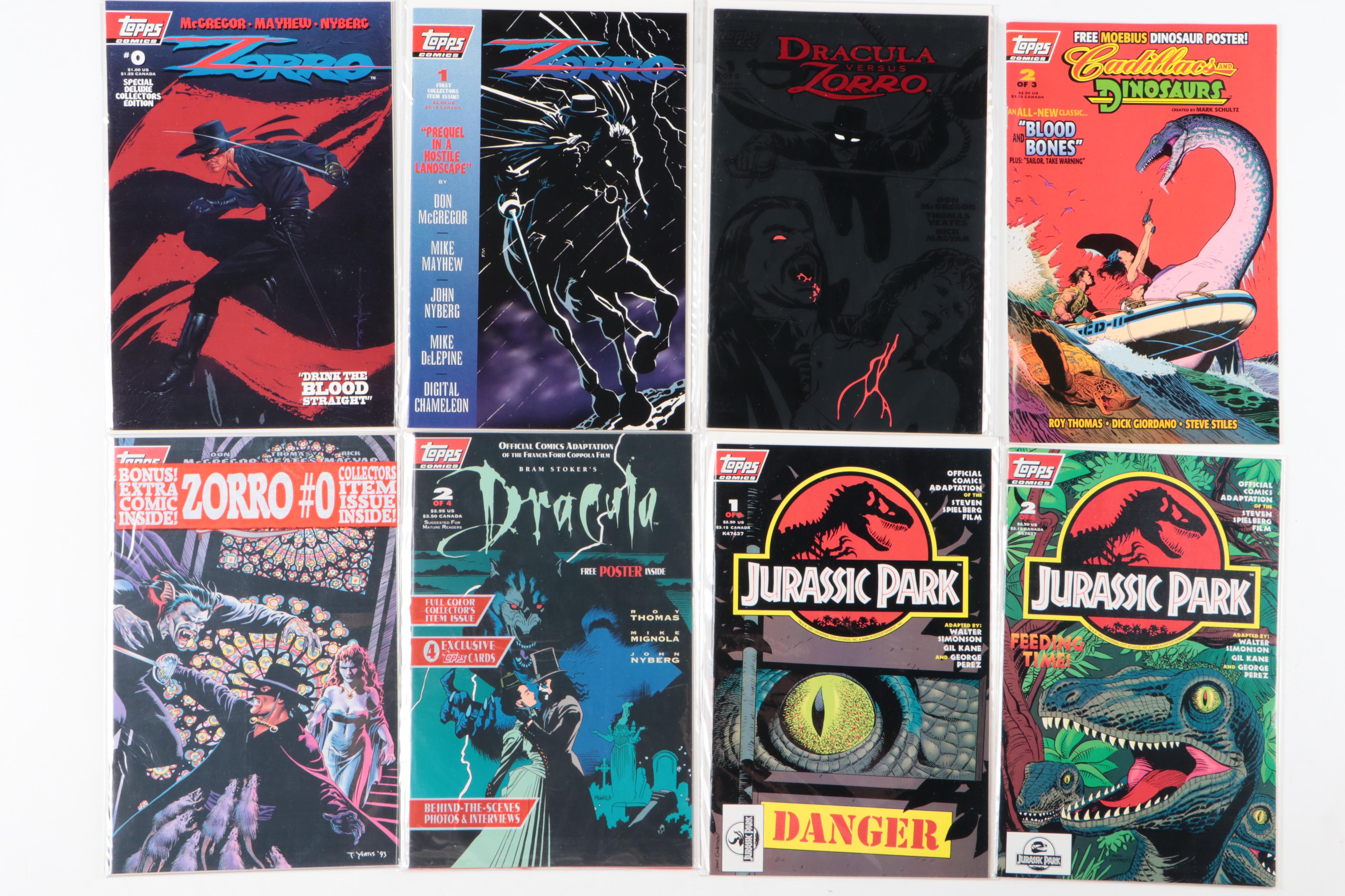 Modern Age "Zorro", "Cadillacs and Dinosaurs" and More Comic Books