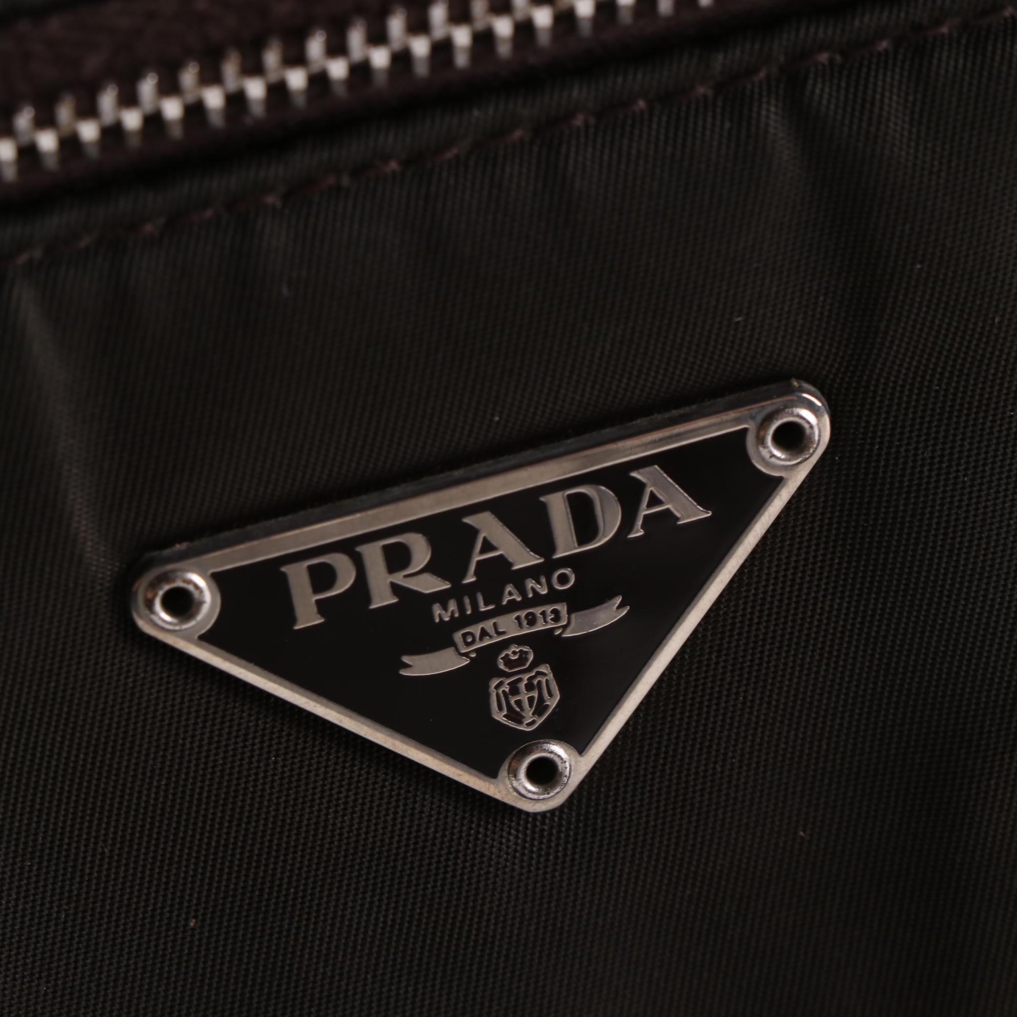 Prada Tessuto Nylon and Leather Tote