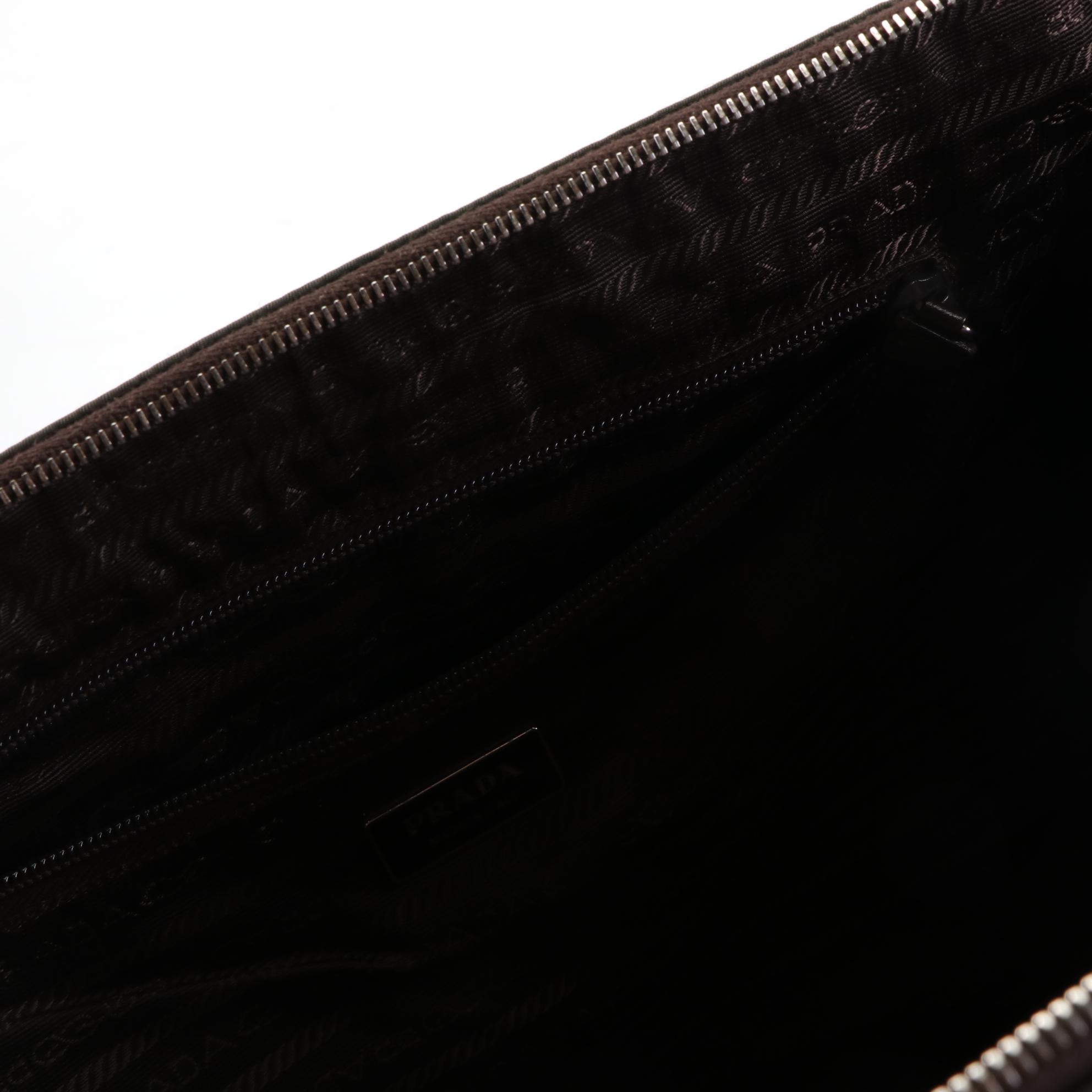 Prada Tessuto Nylon and Leather Tote