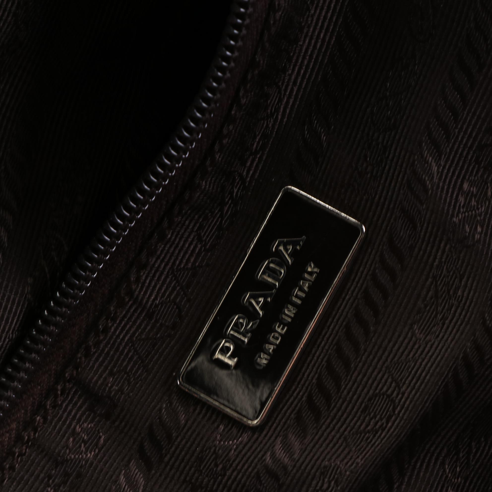 Prada Tessuto Nylon and Leather Tote