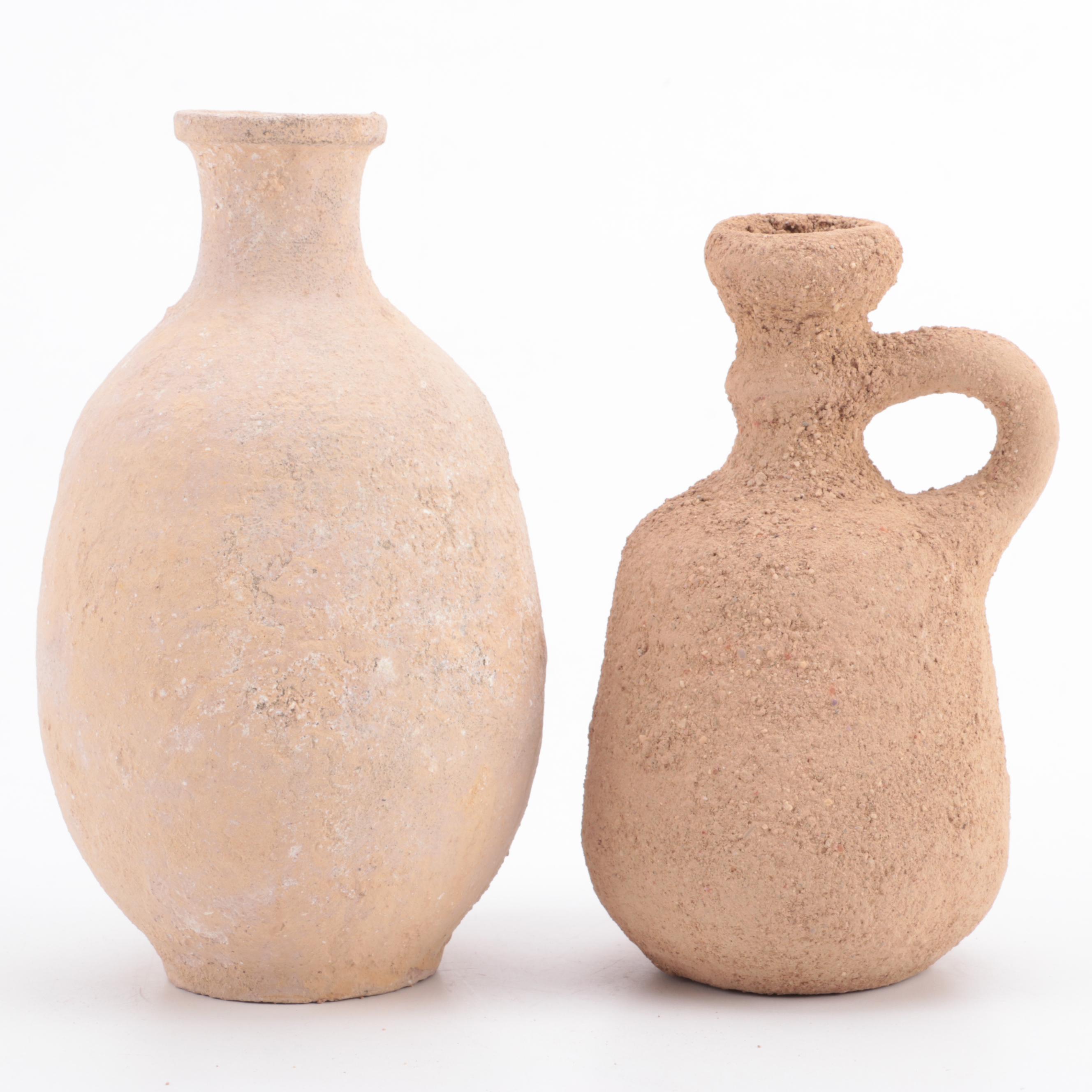 Ancient Roman Pottery Vessels
