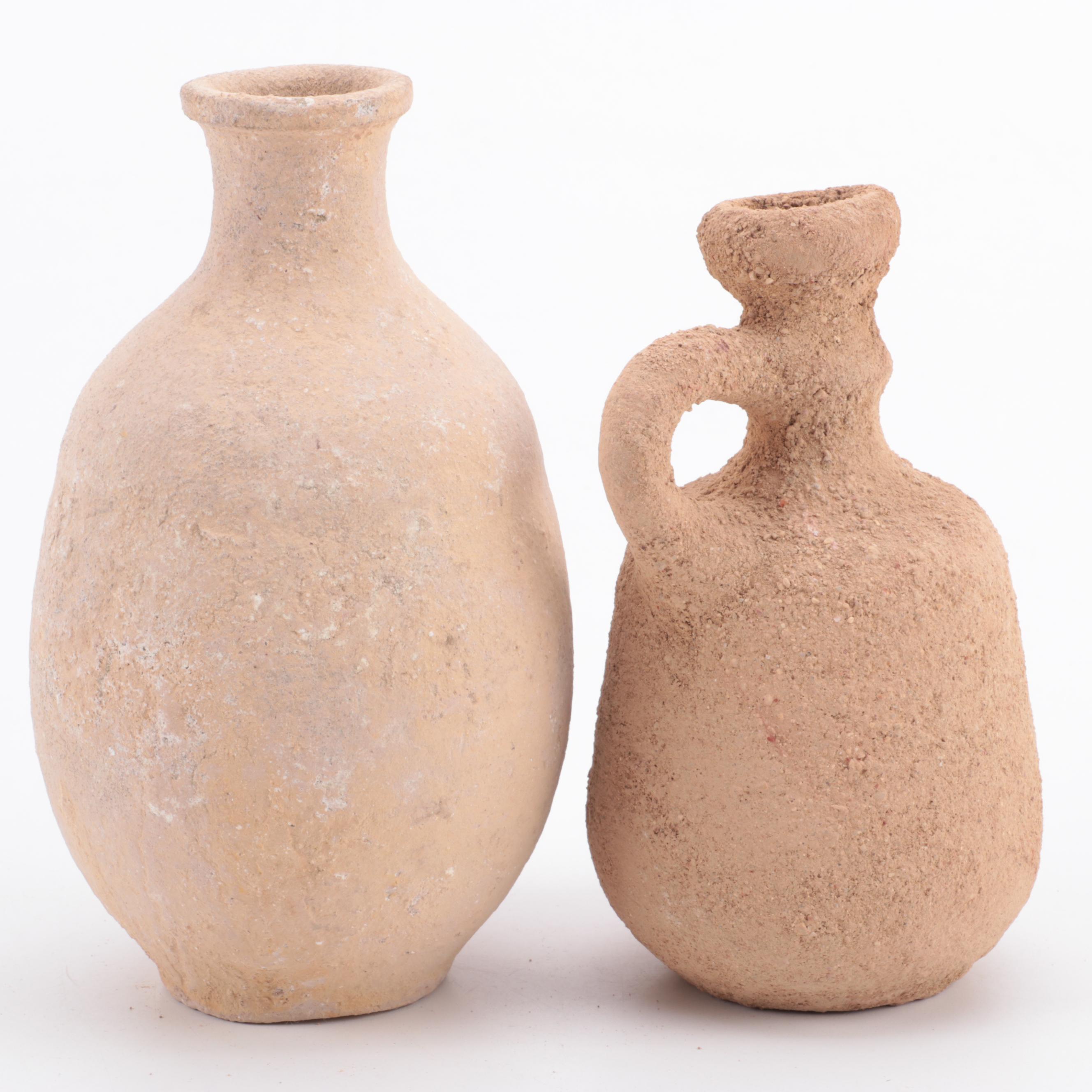Ancient Roman Pottery Vessels