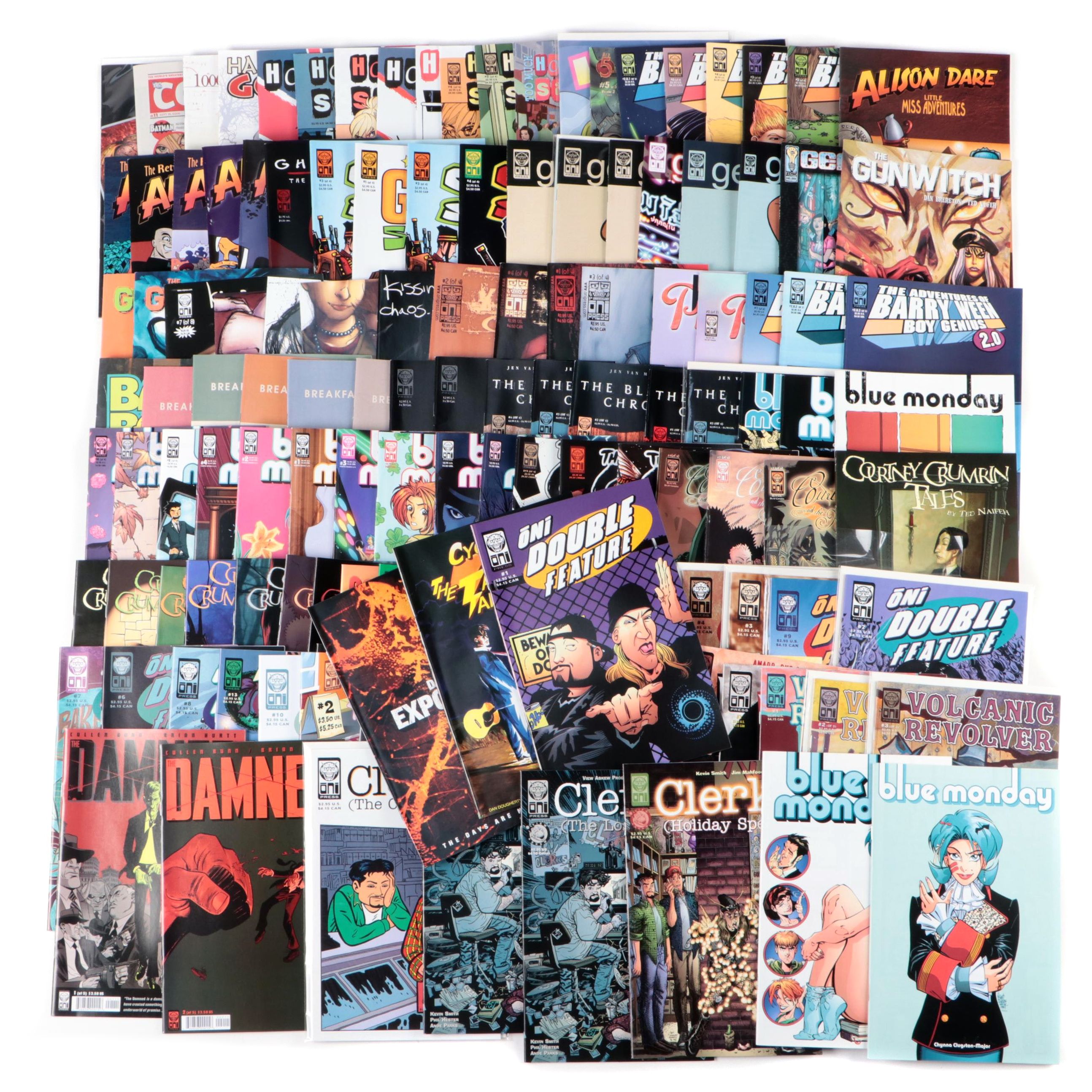 Modern Age Comic Books Featuring "The Damned", "Jay and Silent Bob", and More