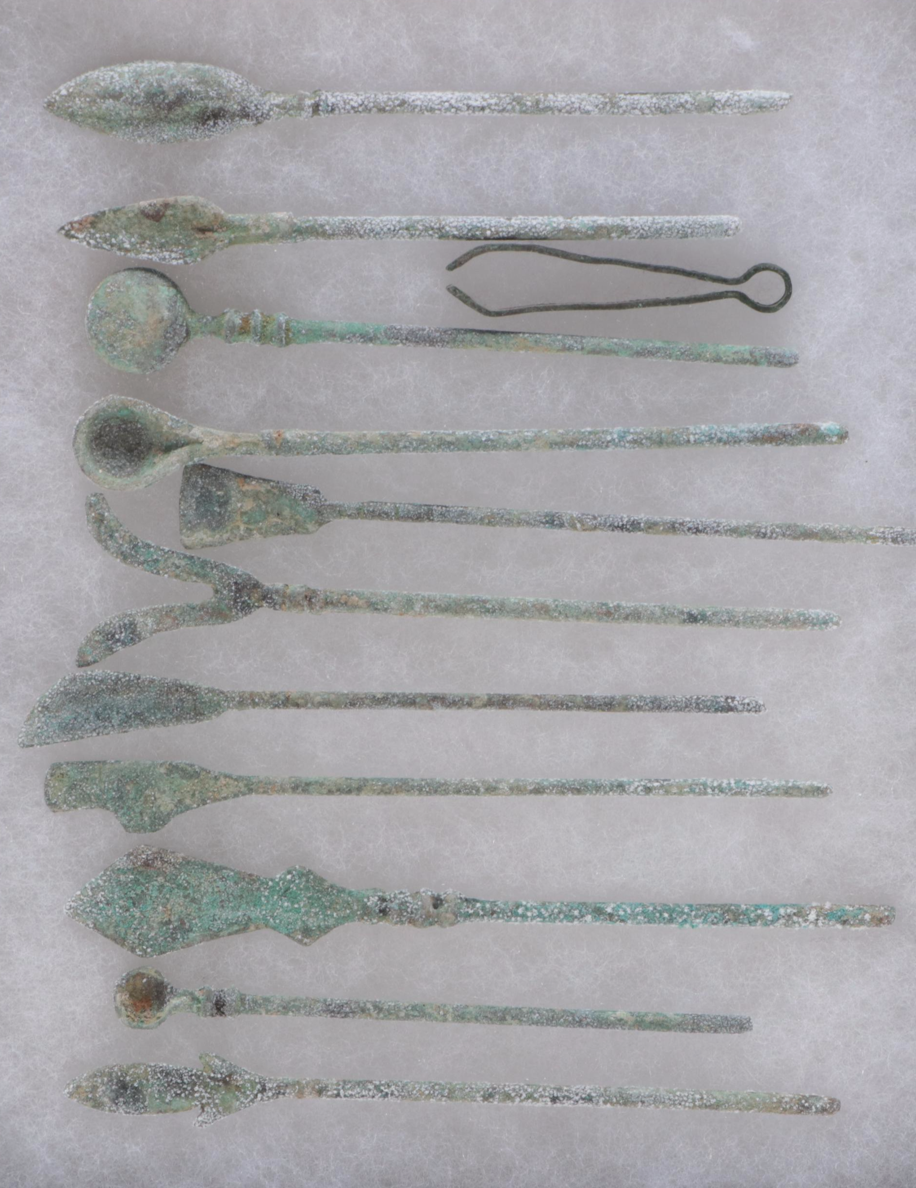 Ancient Roman Bronze Surgical Instruments, Circa 100-300 CE
