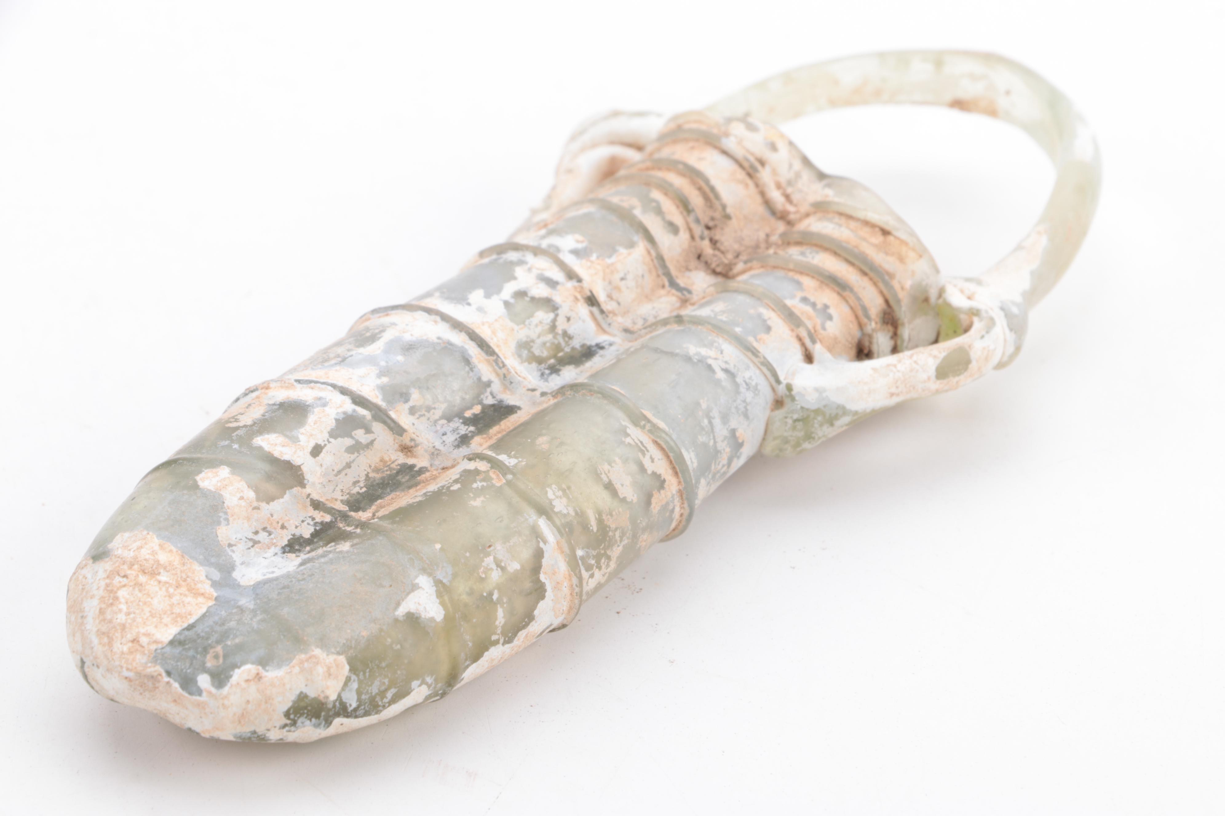 Ancient Roman Double Glass Kohl Tube