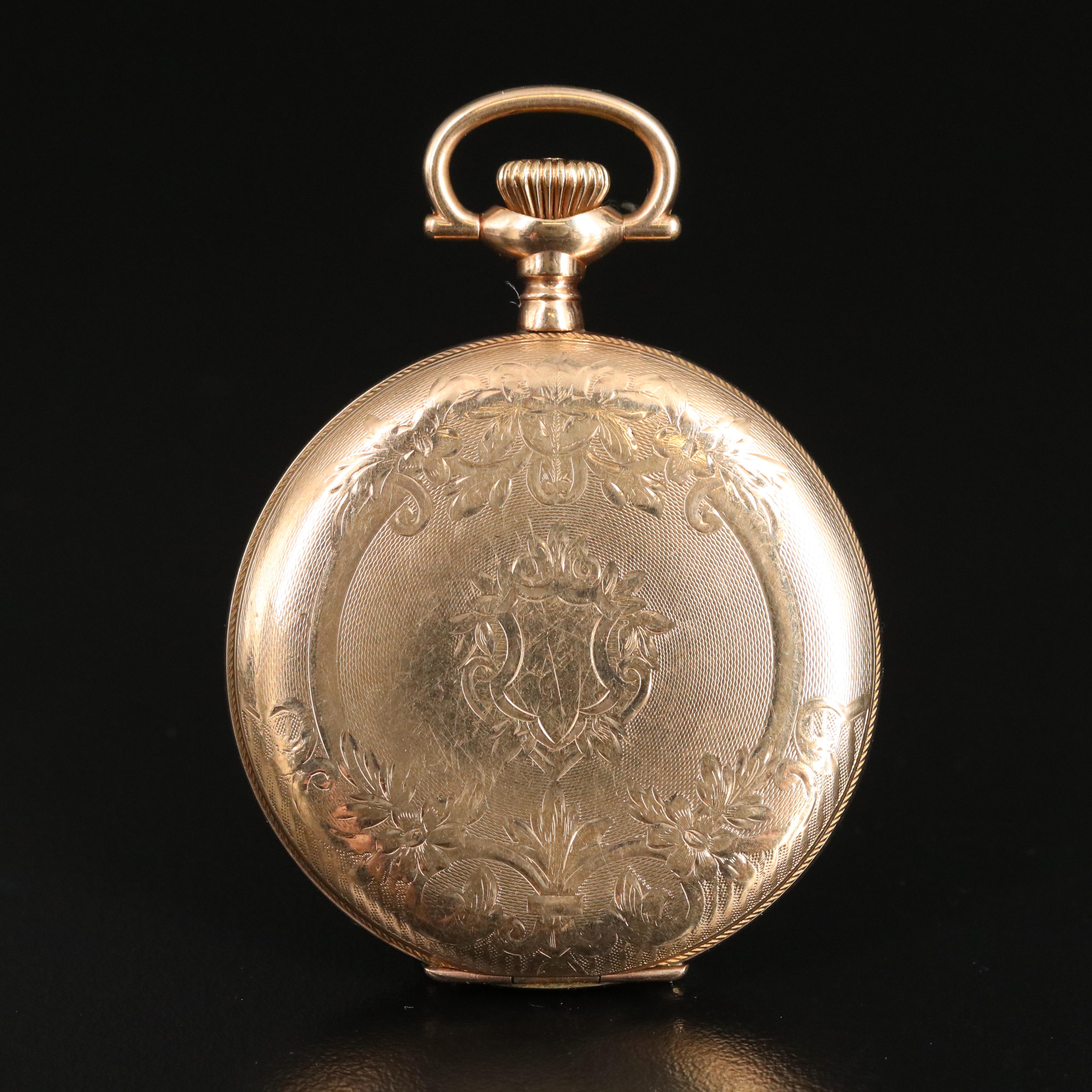 1903 Waltham Gold-Filled Hunter Case Pocket Watch