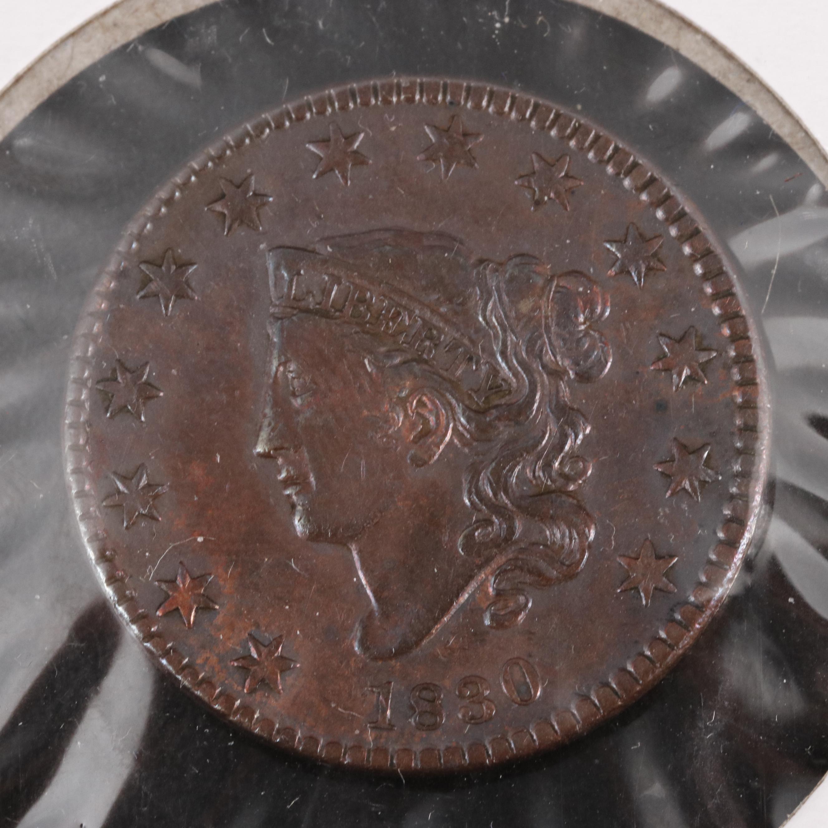 1830 United States Large Cent